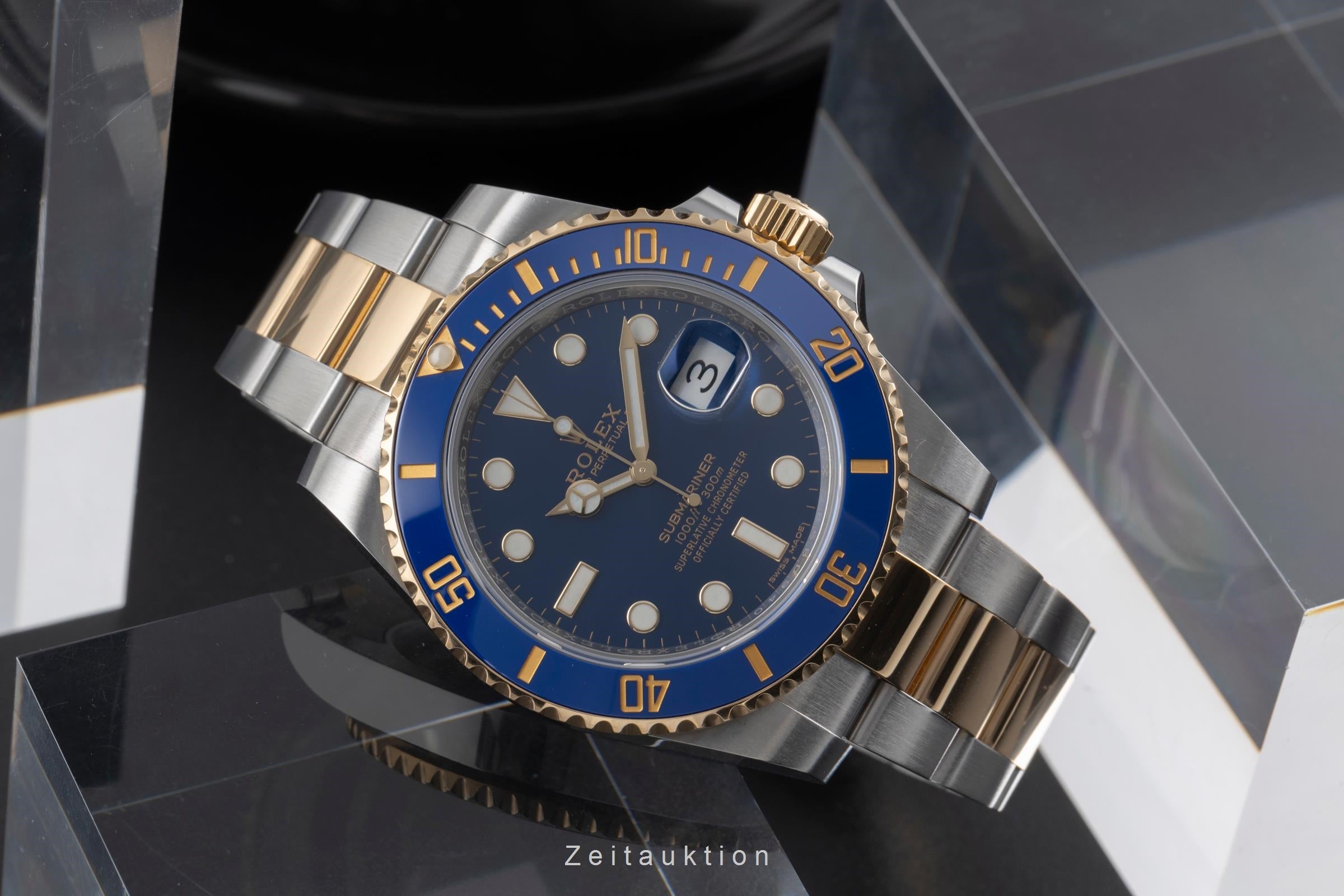 Rolex Submariner Stahl Gold Automatik 3135 116613LB