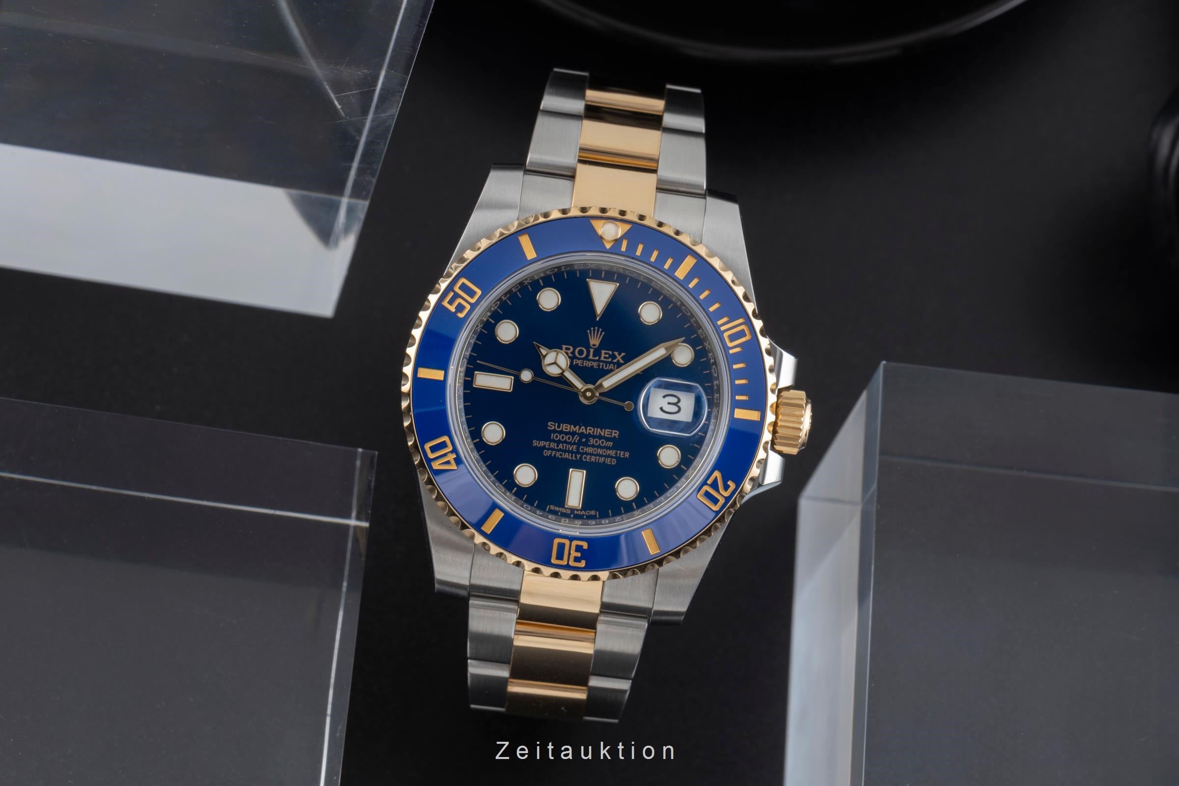 Rolex Submariner Stahl Gold Automatik 3135 116613LB