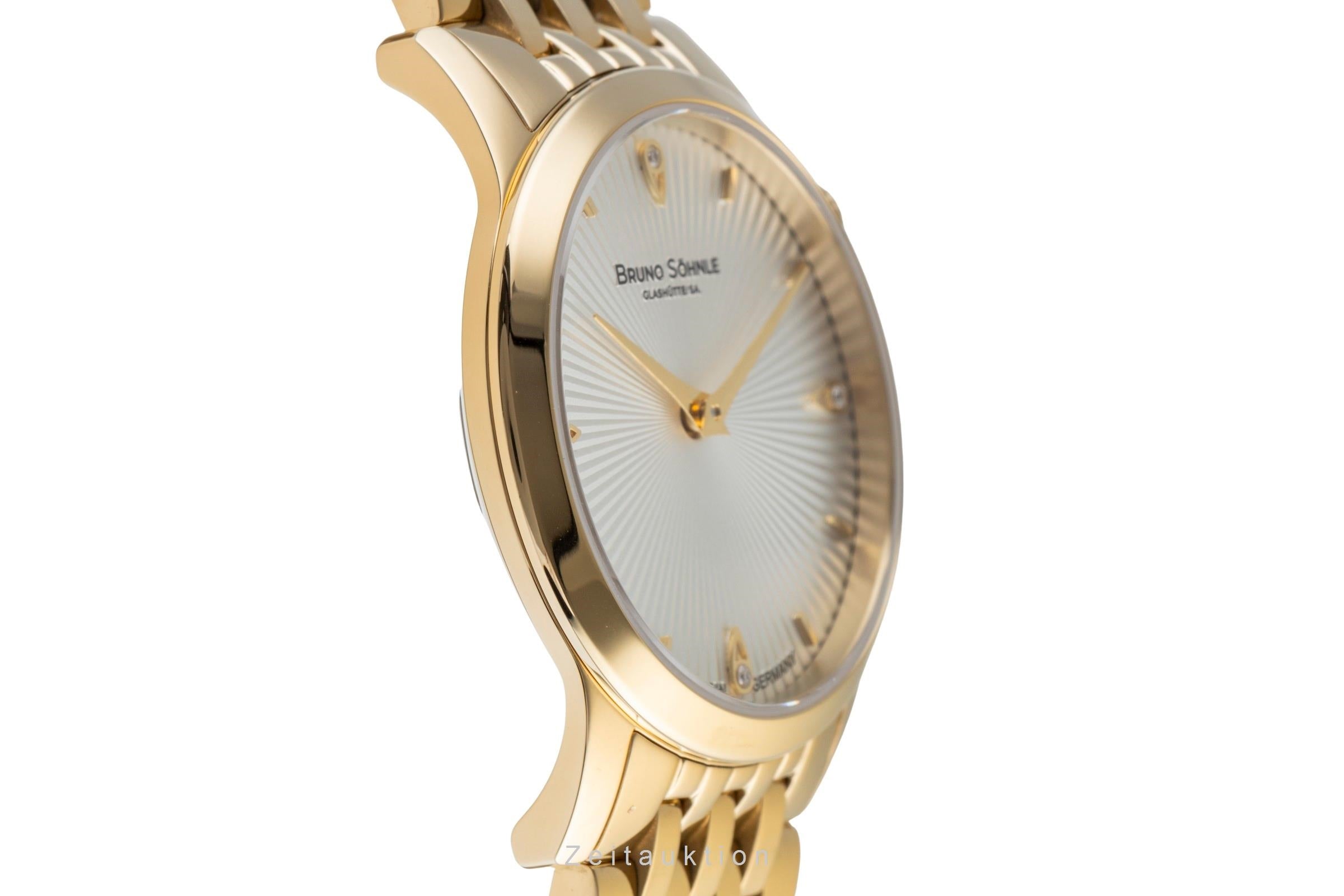 Bruno Söhnle Glashütte Bologna IV acciaio / dorato quarzo orologio da donna 17-33231-240  [2504853]