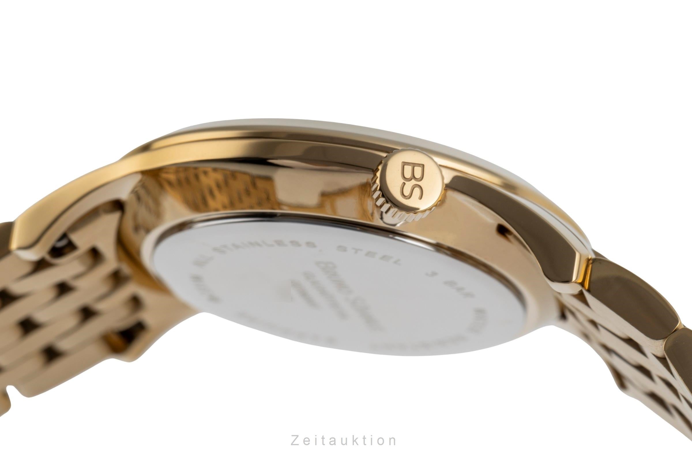 Bruno Söhnle Glashütte Bologna IV acciaio / dorato quarzo orologio da donna 17-33231-240  [2504853]