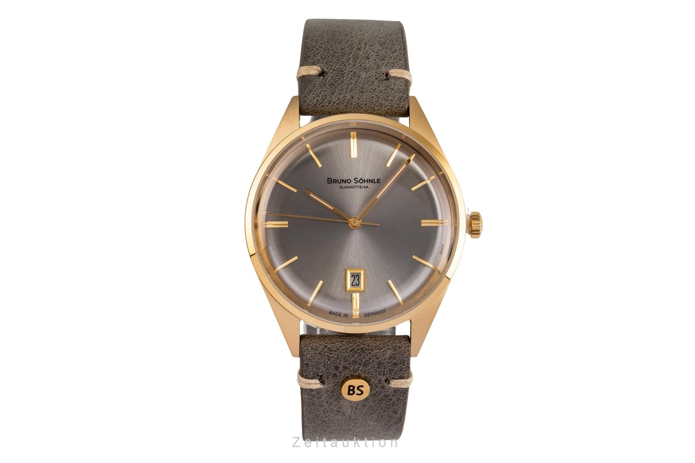 Bruno Söhnle Glashütte Merano gilt / steel quartz Ref. 17-33232