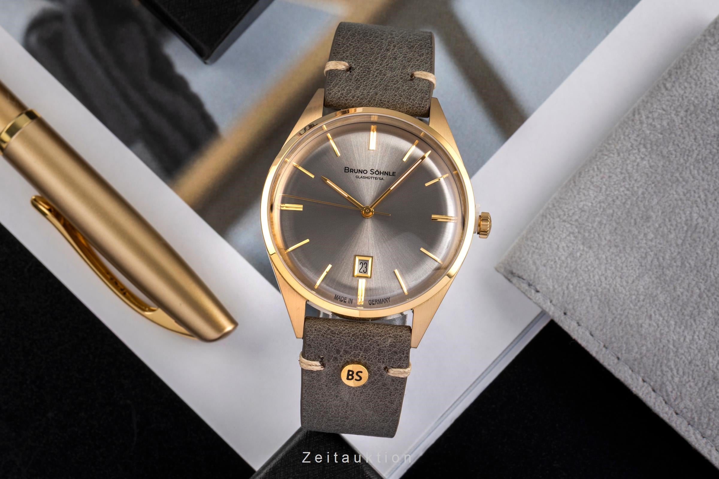 Bruno Söhnle Glashütte Merano acero / banado en oro cuarzo reloj para caballeros 17-33232-241  [2504854]