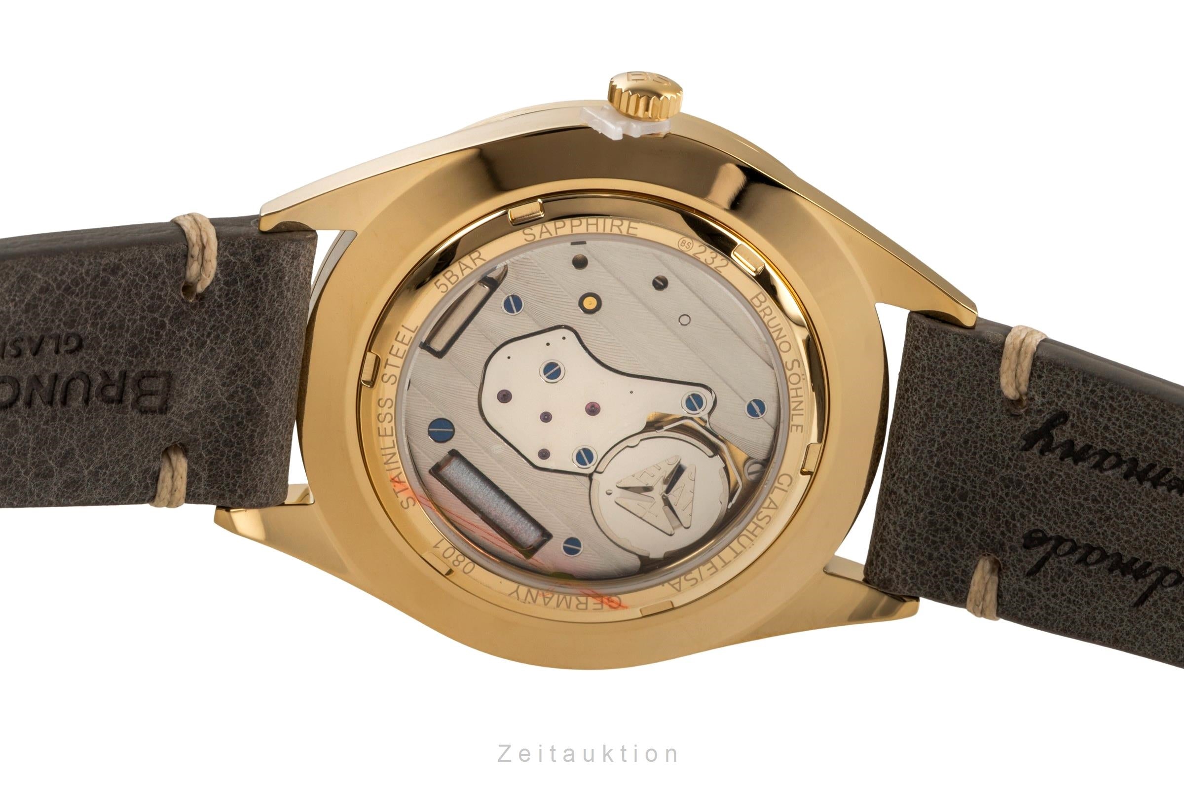 Bruno Söhnle Glashütte Merano acero / banado en oro cuarzo reloj para caballeros 17-33232-241  [2504854]