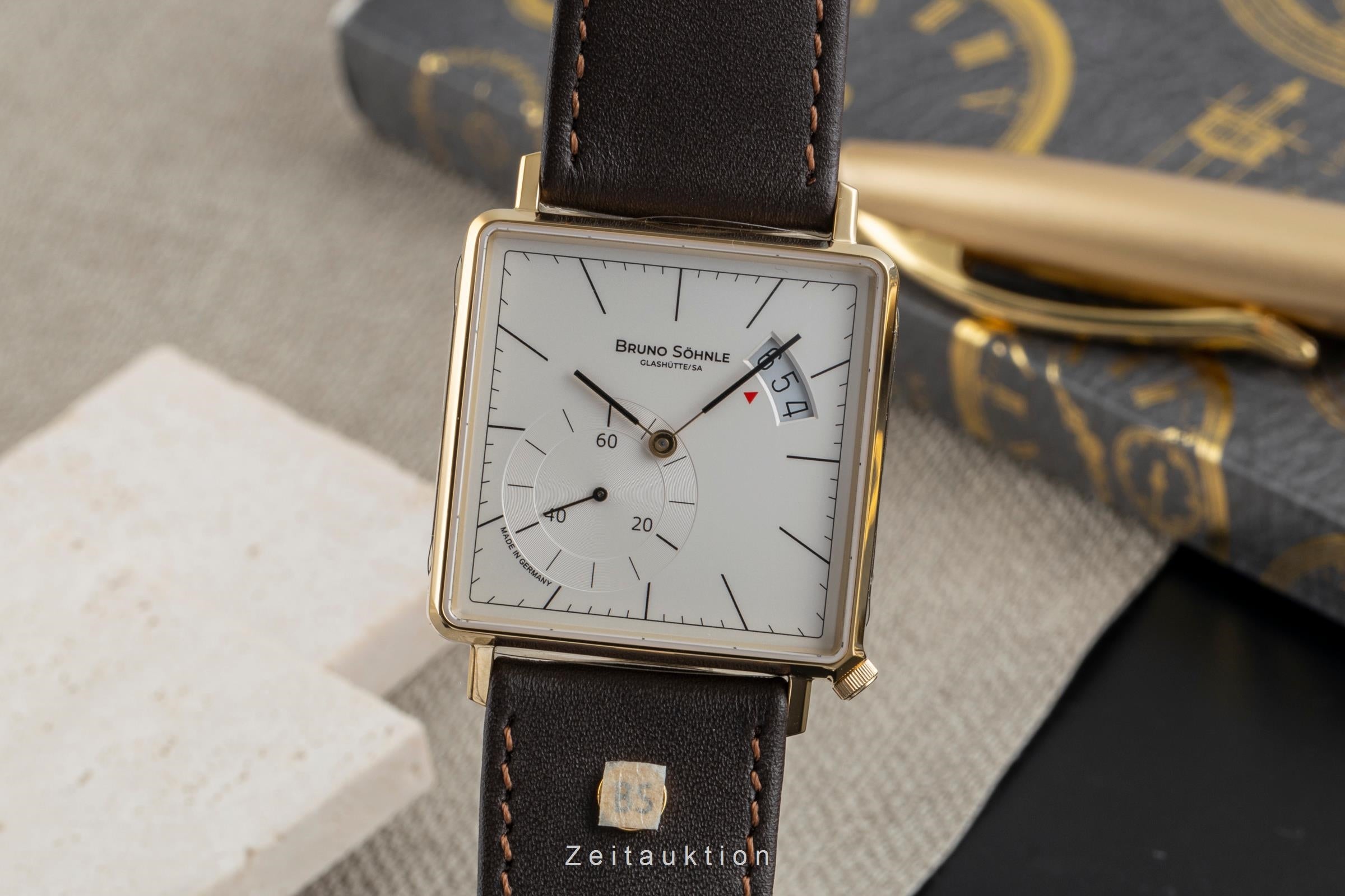 Bruno Söhnle Glashütte Rondo III Big acier / doré quartz montre pour hommes 17-33072-241  [2504856]