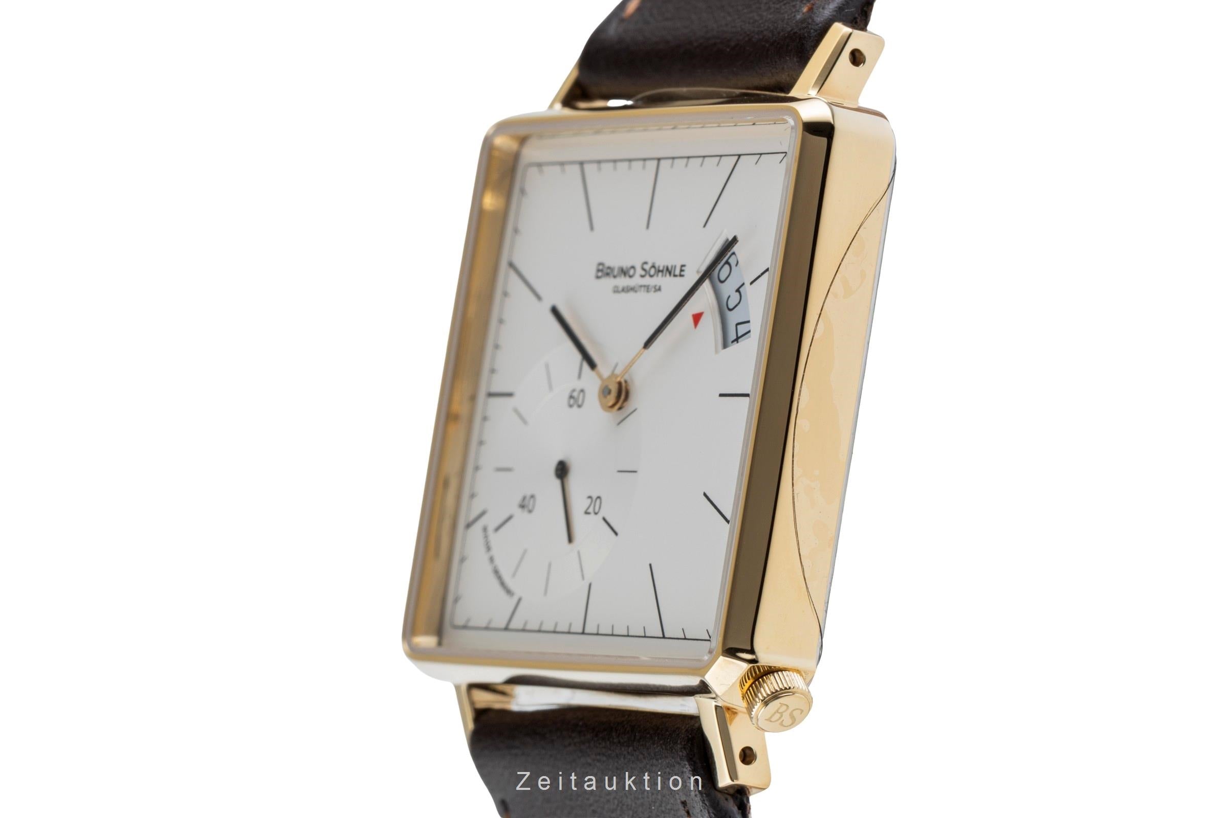 Bruno Söhnle Glashütte Rondo III Big acero / banado en oro cuarzo reloj para caballeros 17-33072-241  [2504856]