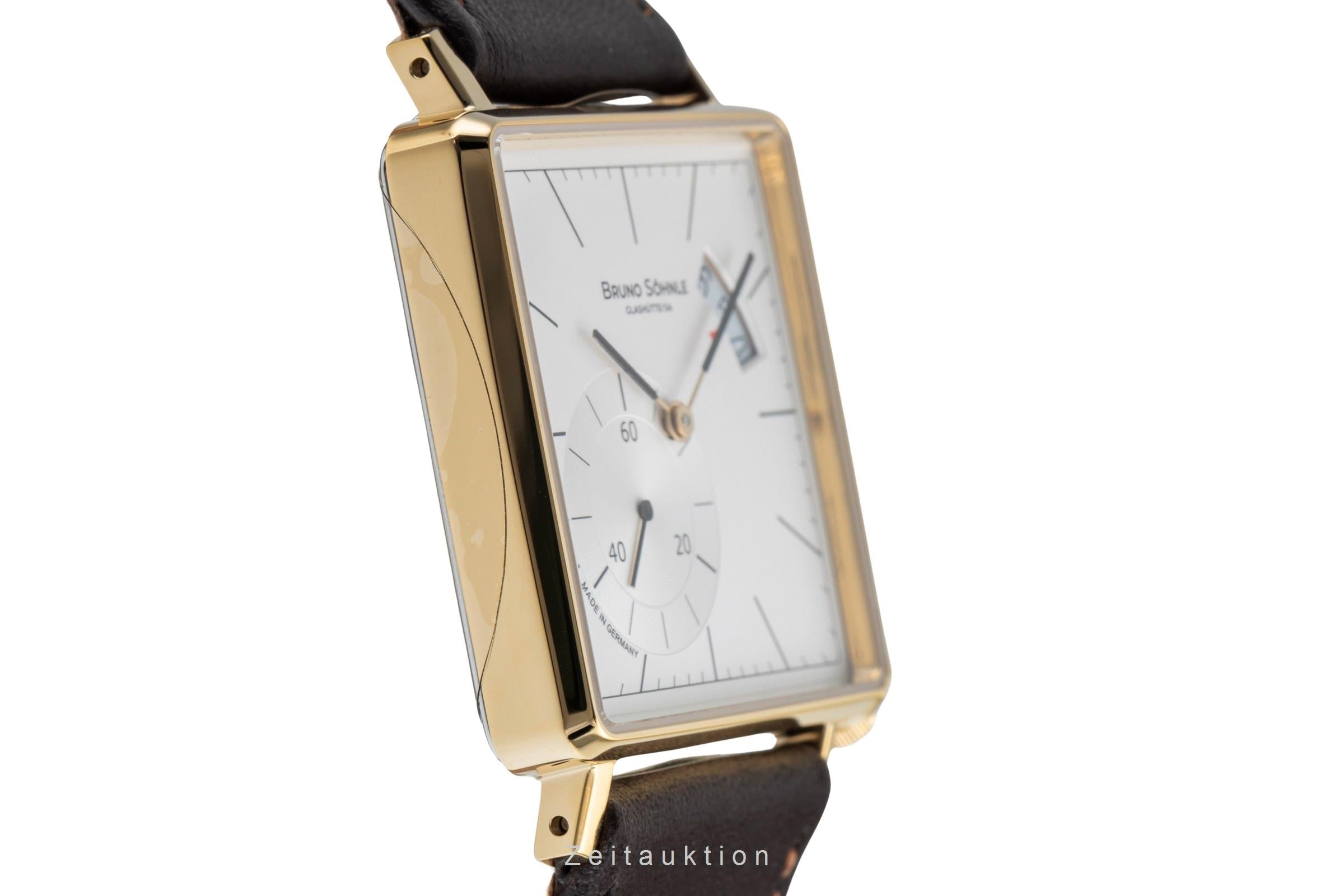 Bruno Söhnle Glashütte Rondo III Big acero / banado en oro cuarzo reloj para caballeros 17-33072-241  [2504856]