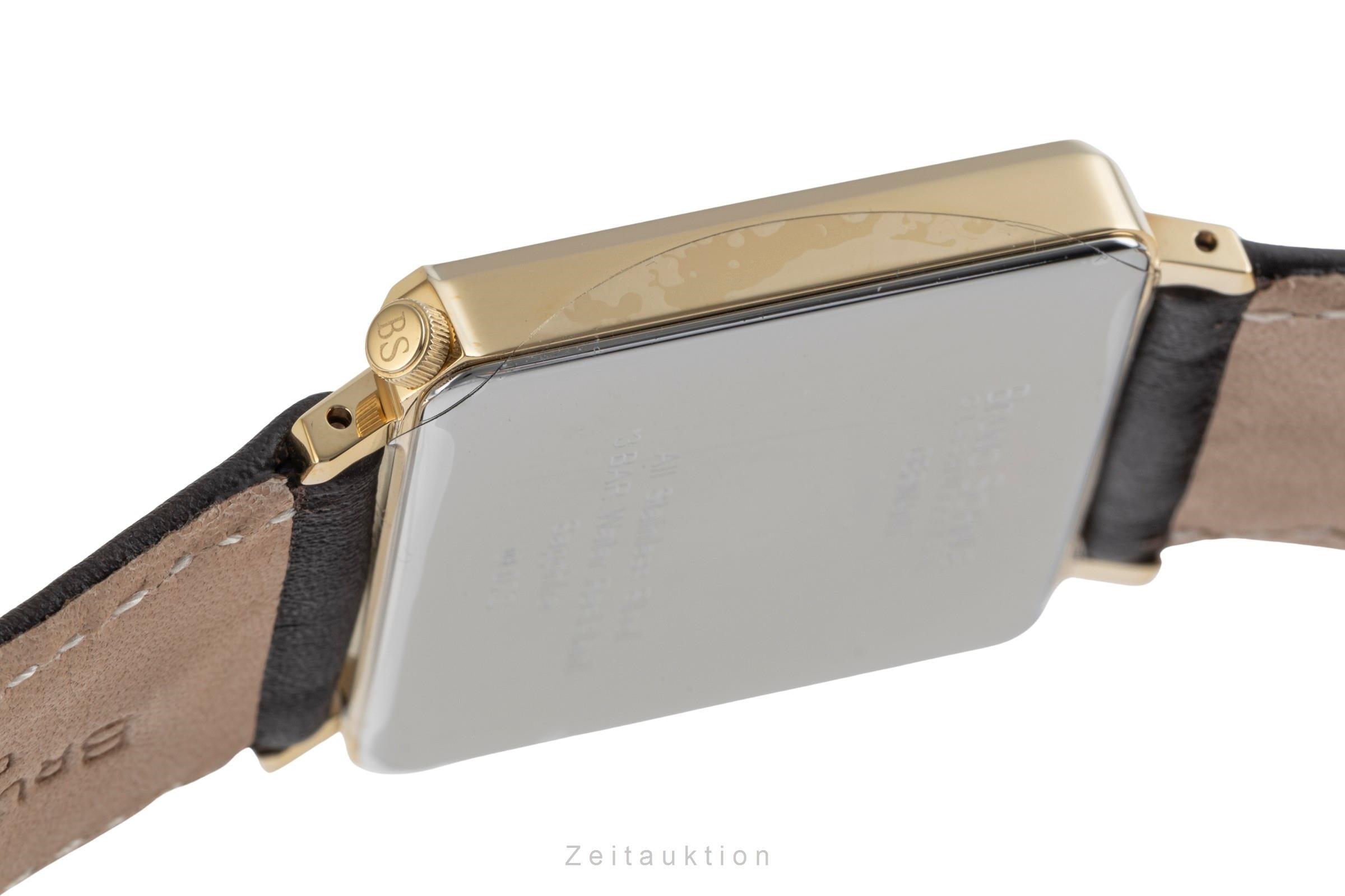 Bruno Söhnle Glashütte Rondo III Big acero / banado en oro cuarzo reloj para caballeros 17-33072-241  [2504856]