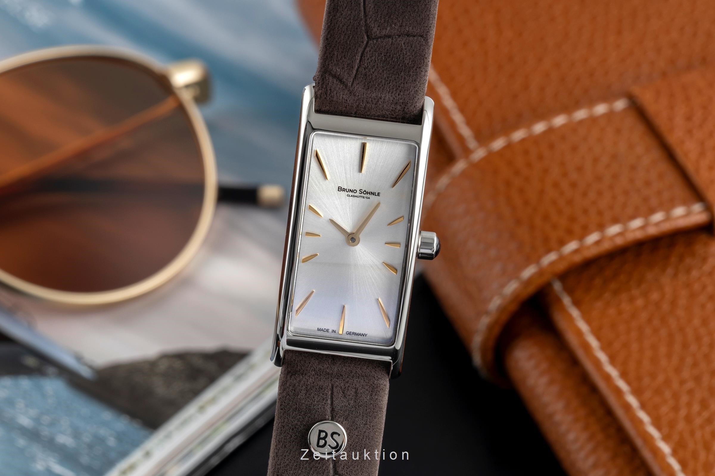 Bruno Söhnle Glashütte Nuvola III acier quartz montre pour femmes 17-23088-243  [2504857]