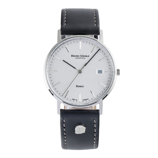 Bruno Söhnle Glashütte Rondo acier quartz montre pour hommes 17-13105-241  [2504858]