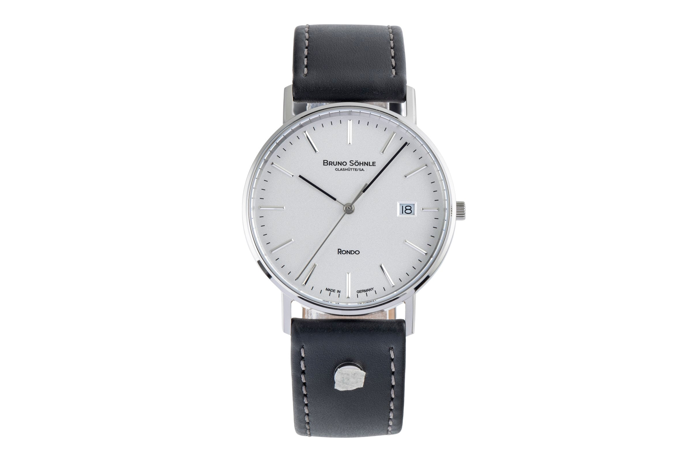 Bruno Söhnle Glashütte Rondo acier quartz montre pour hommes 17-13105-241  [2504858]
