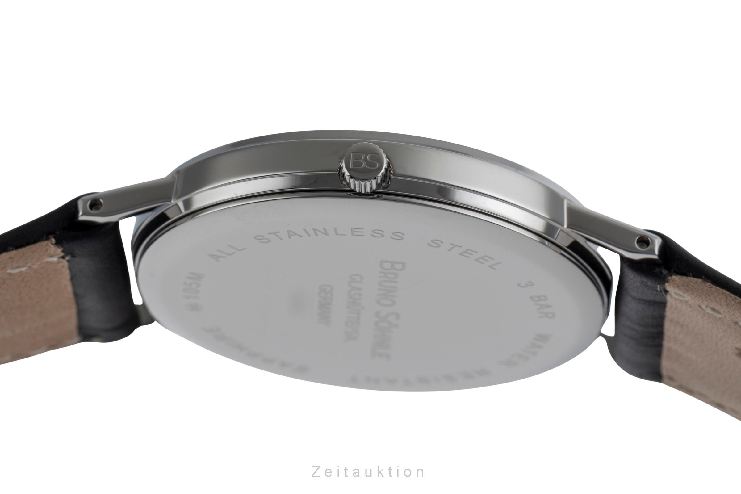 Bruno Söhnle Glashütte Rondo acier quartz montre pour hommes 17-13105-241  [2504858]