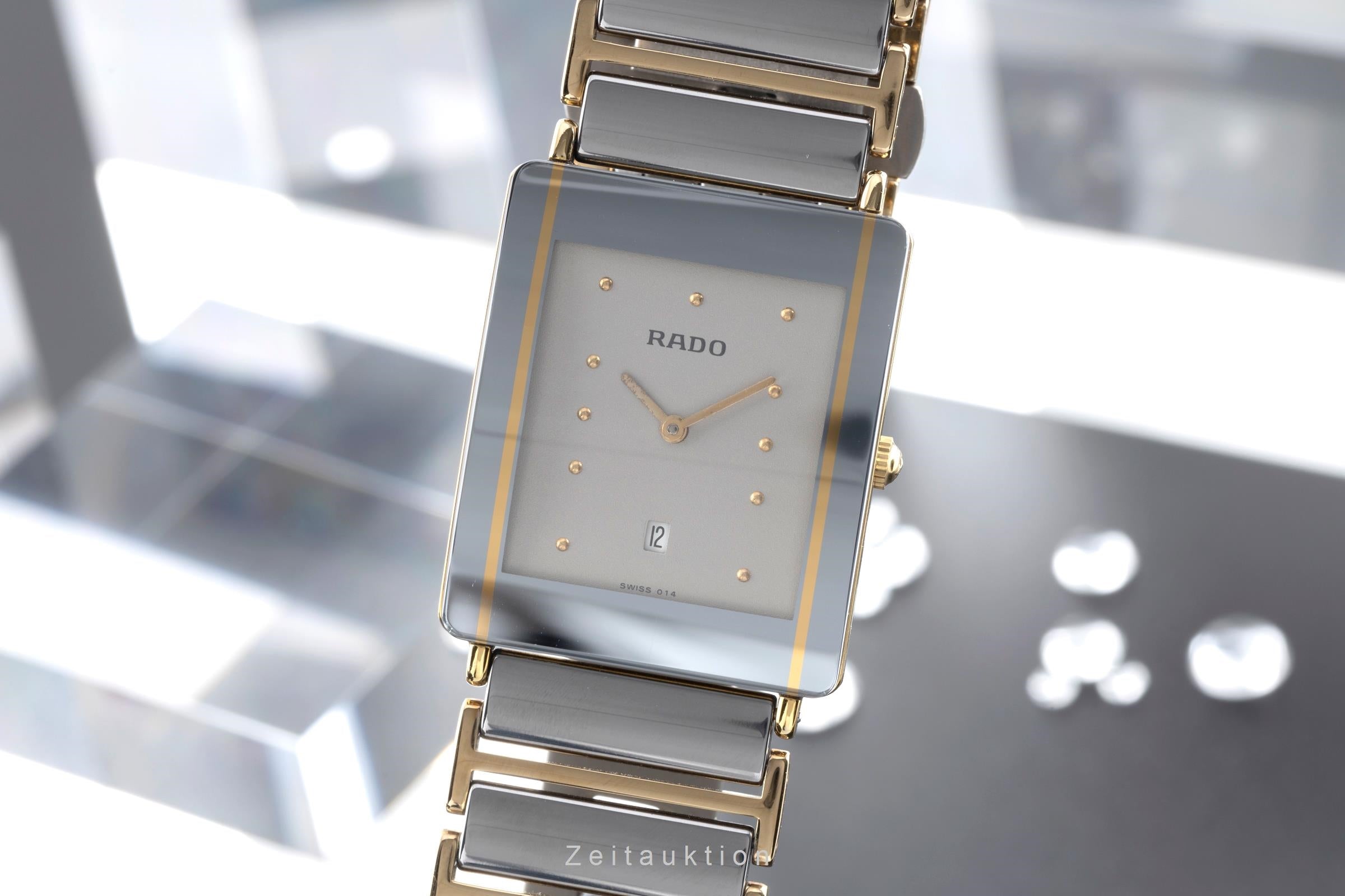 Rado Integral céramique / acier quartz unisexe R20282142 , 160.0282.3  [2504863]