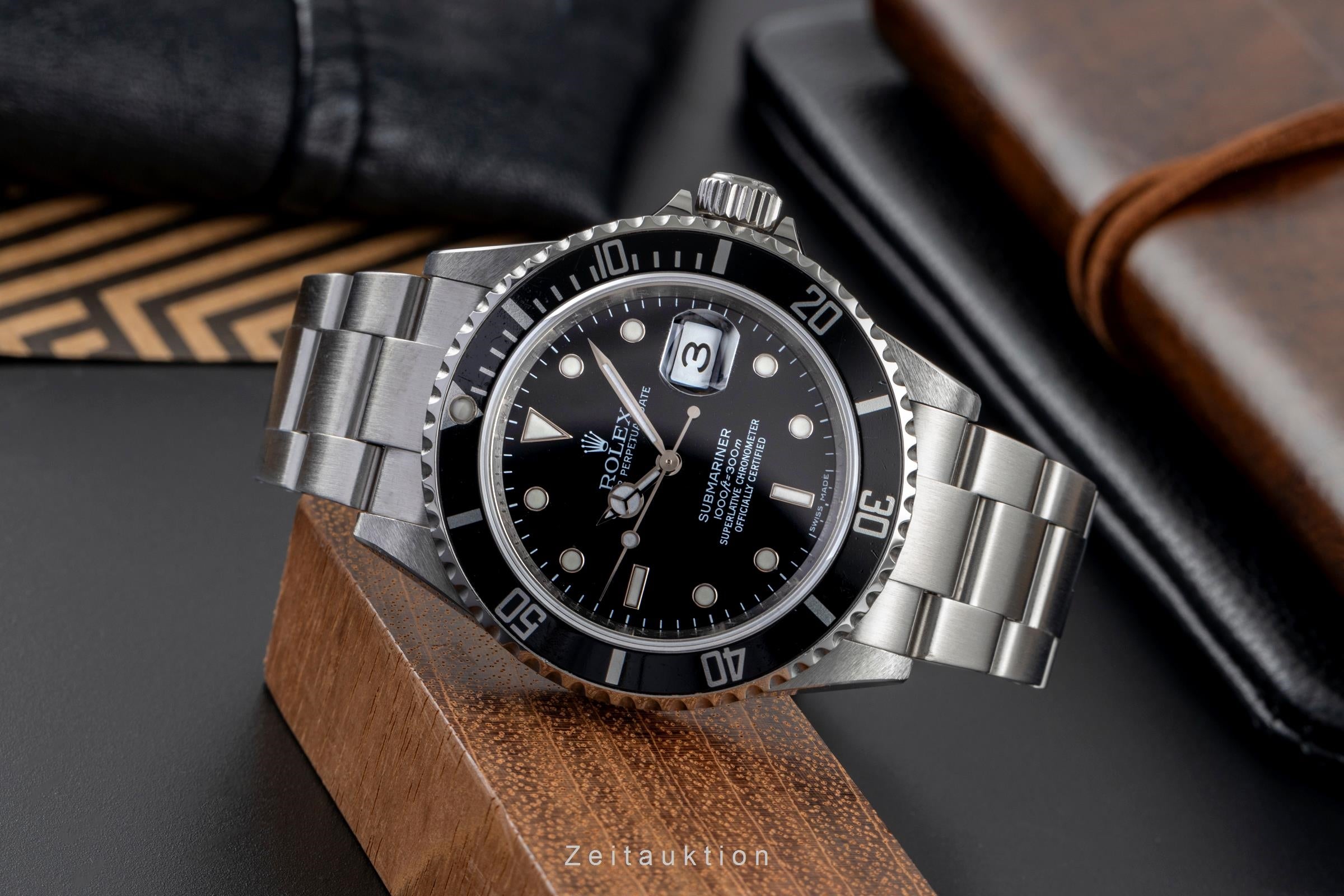 Rolex Submariner acero automático reloj para caballeros 16610T  [2504864]