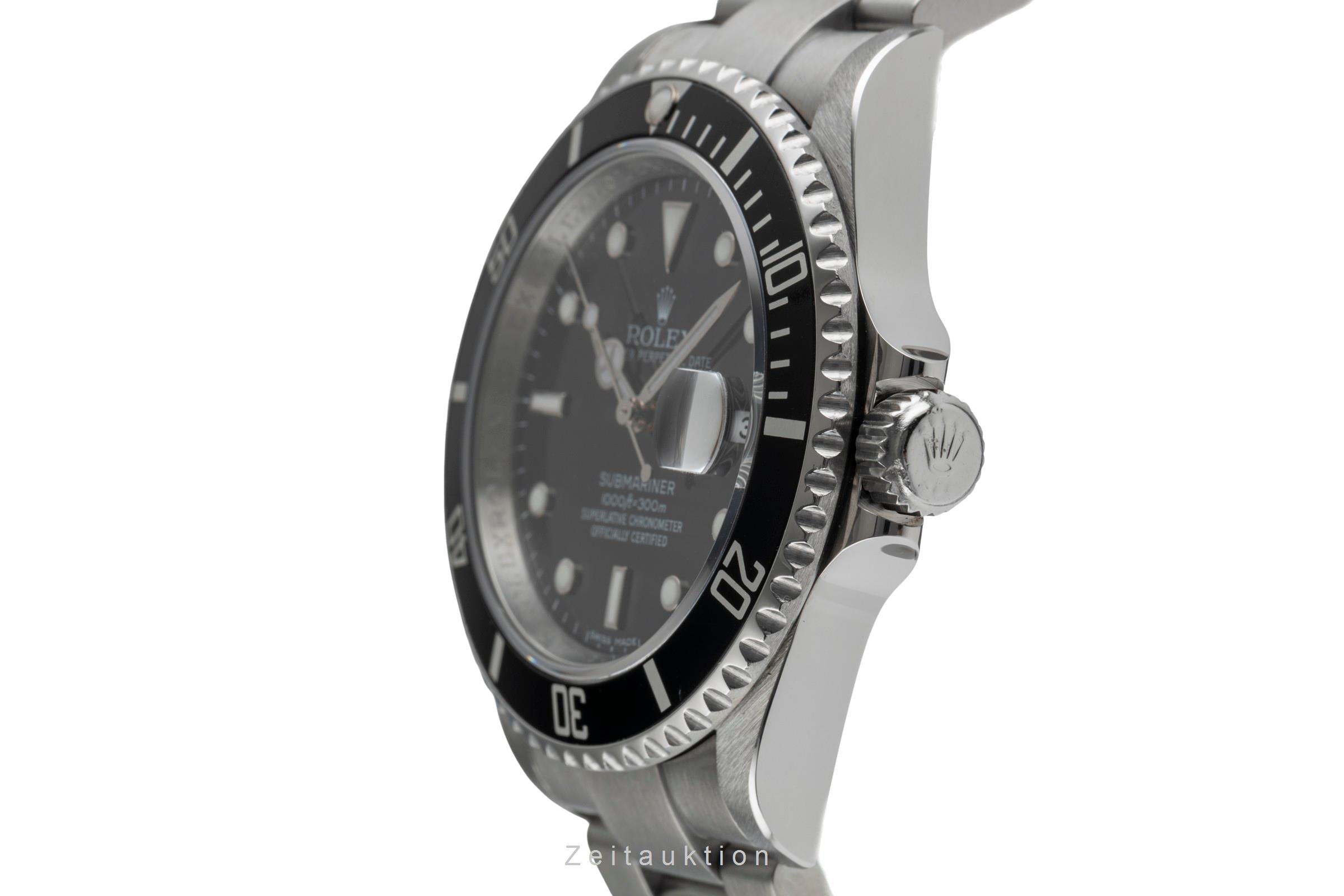 Rolex Submariner acero automático reloj para caballeros 16610T  [2504864]