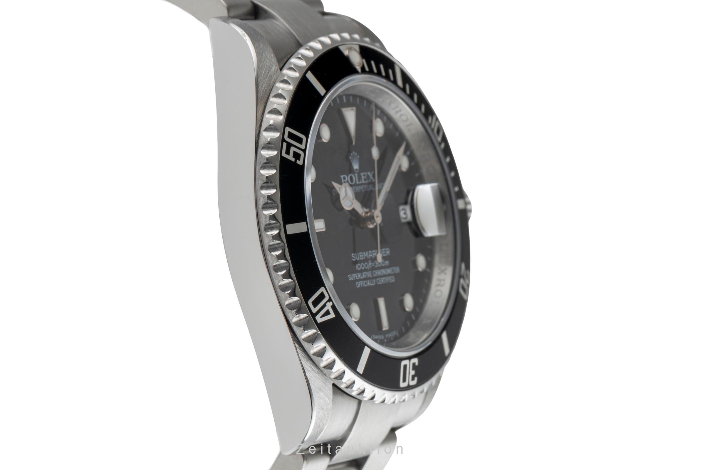Rolex Submariner acero automático reloj para caballeros 16610T  [2504864]