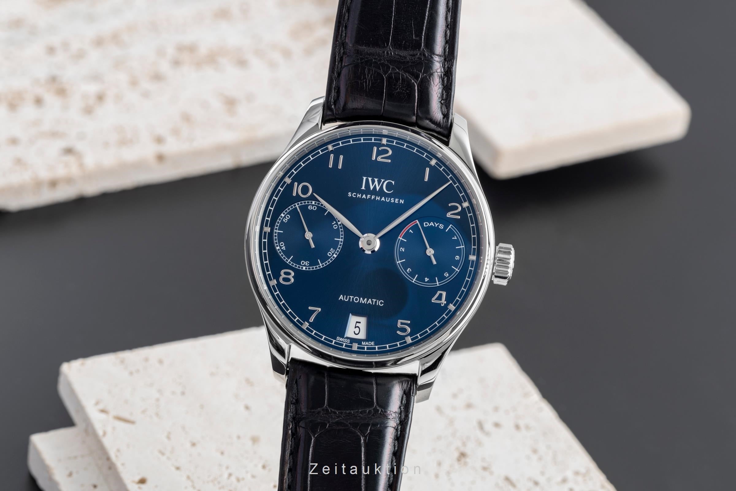 IWC Portugieser steel automatic men's watch IW500710  [2504865]