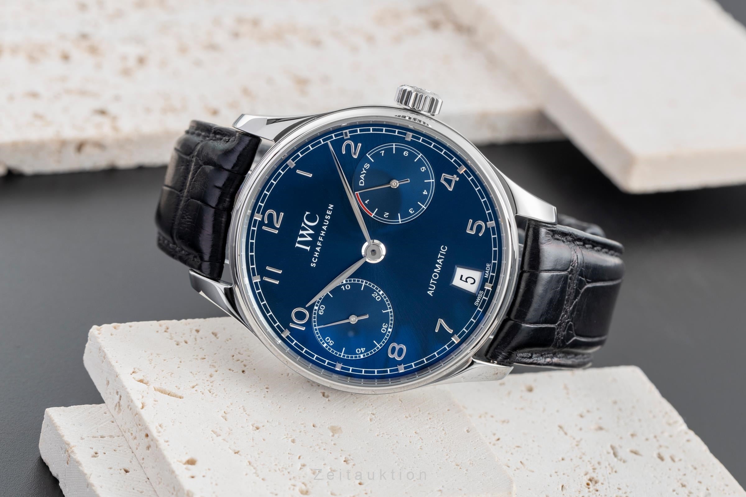 IWC Portugieser steel automatic men's watch IW500710  [2504865]