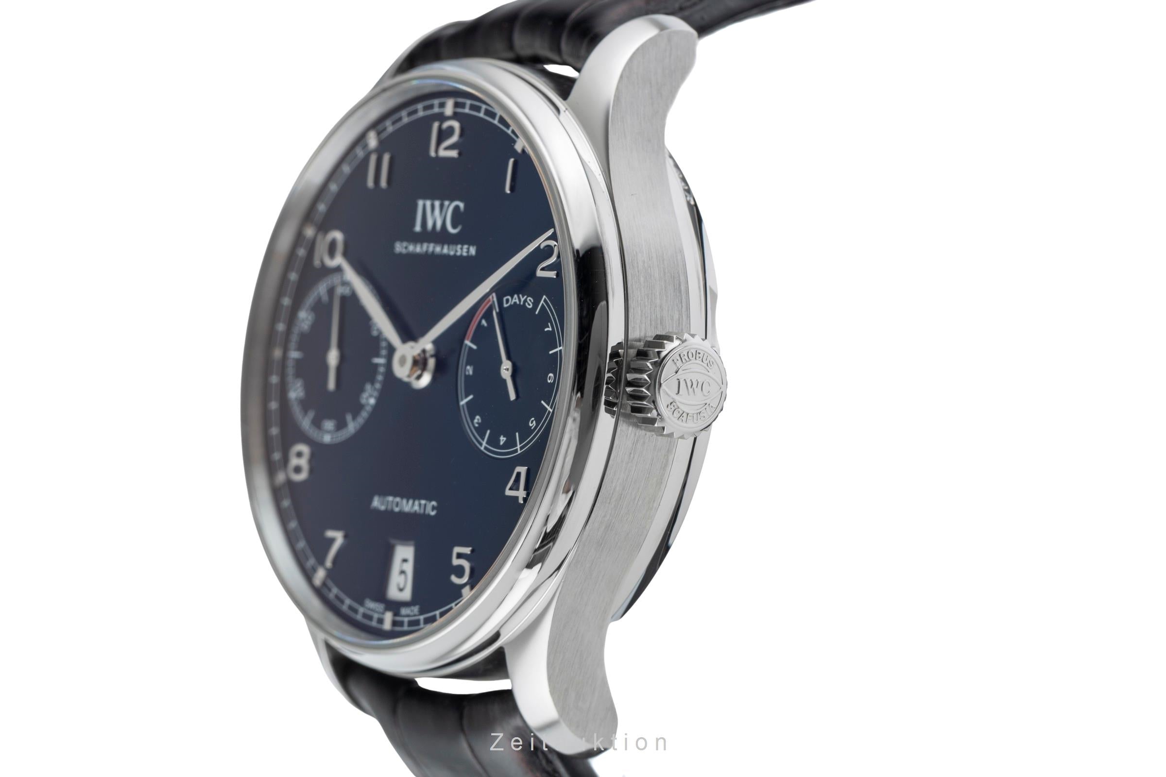 IWC Portugieser steel automatic men's watch IW500710  [2504865]