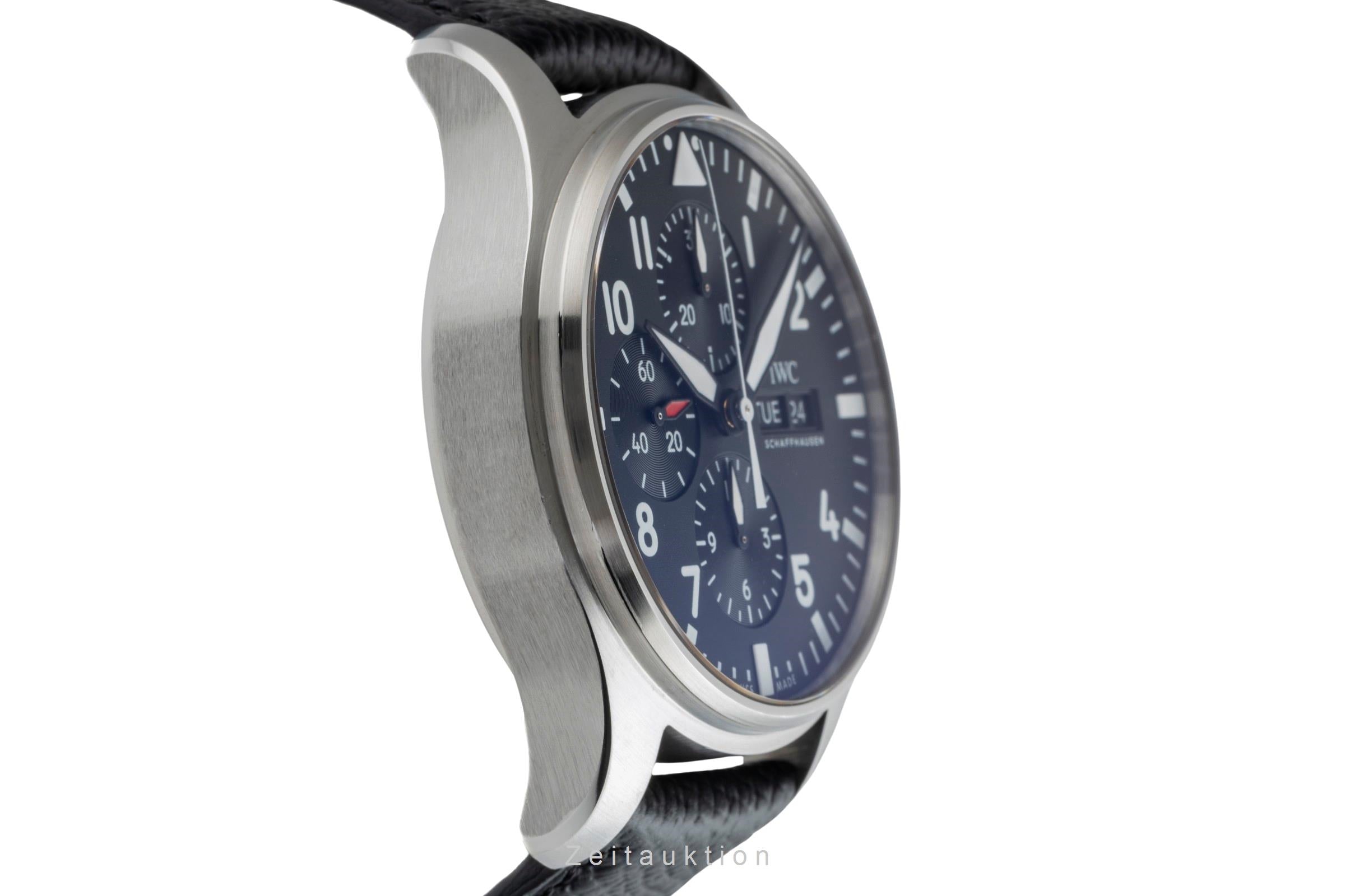 IWC Fliegerchronograph cronografo acciaio automatismo orologio da uomo IW377709 LP: 7300EUR  [2504866]