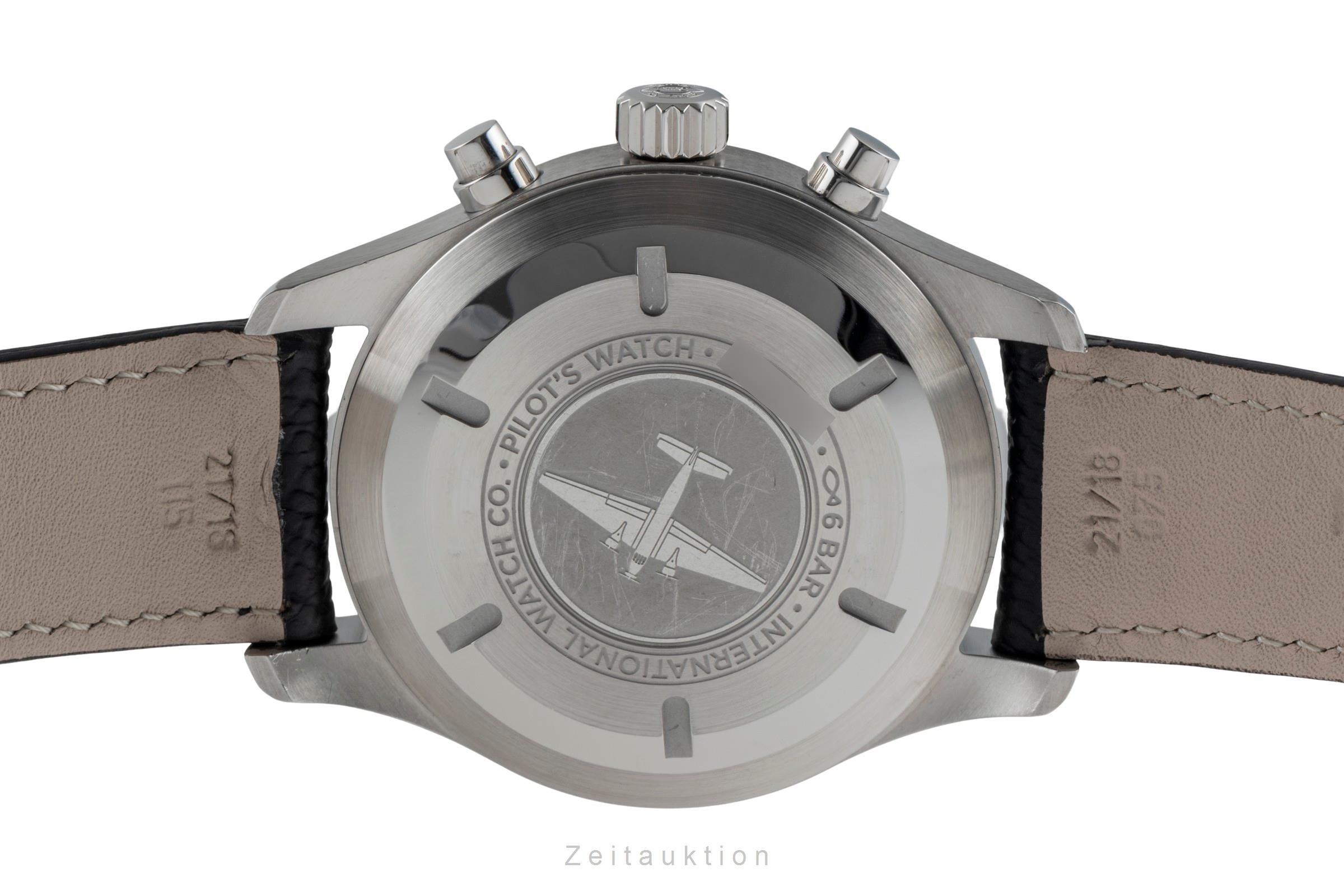 IWC Fliegerchronograph cronografo acciaio automatismo orologio da uomo IW377709 LP: 7300EUR  [2504866]