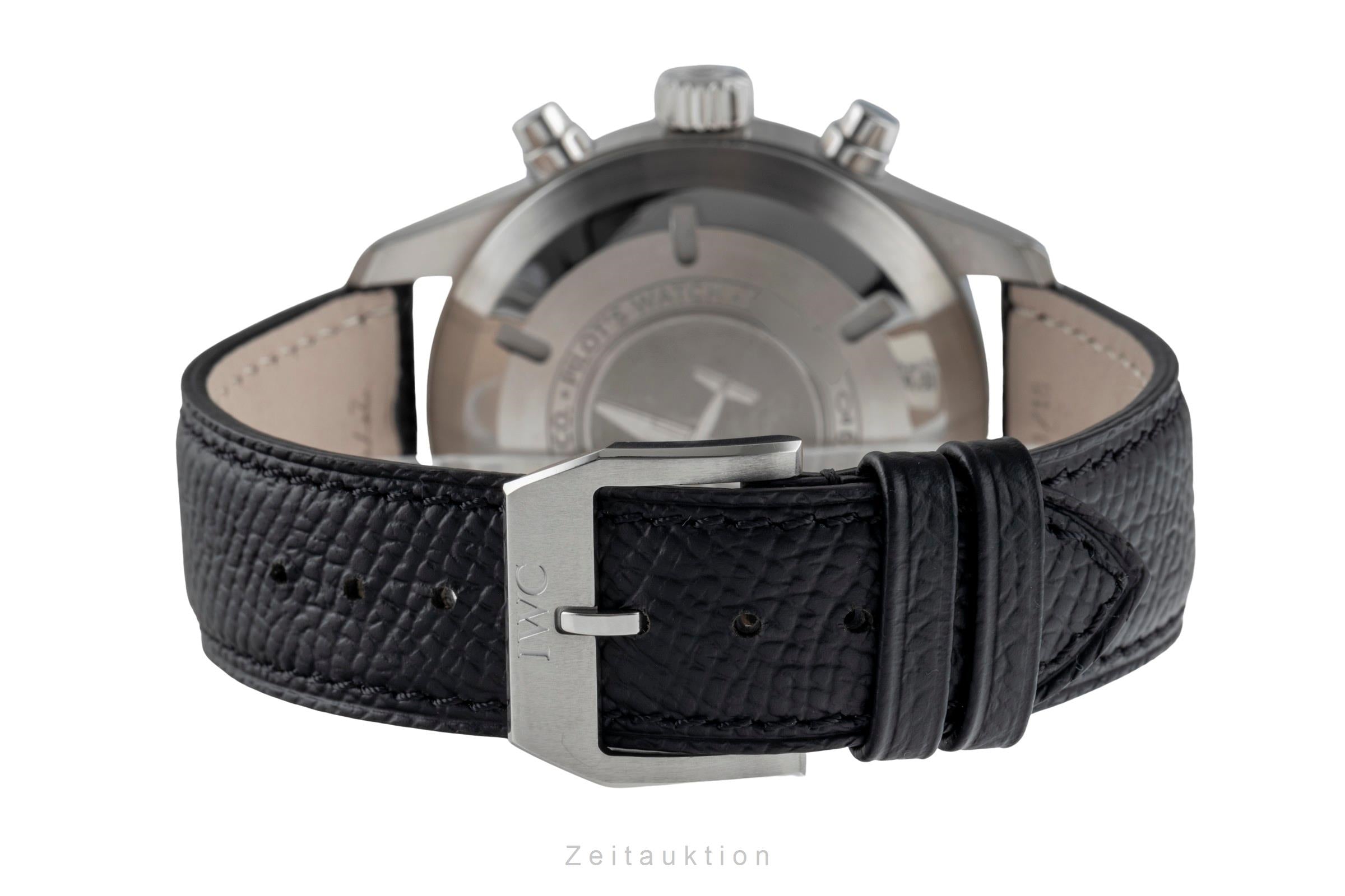 IWC Fliegerchronograph cronografo acciaio automatismo orologio da uomo IW377709 LP: 7300EUR  [2504866]