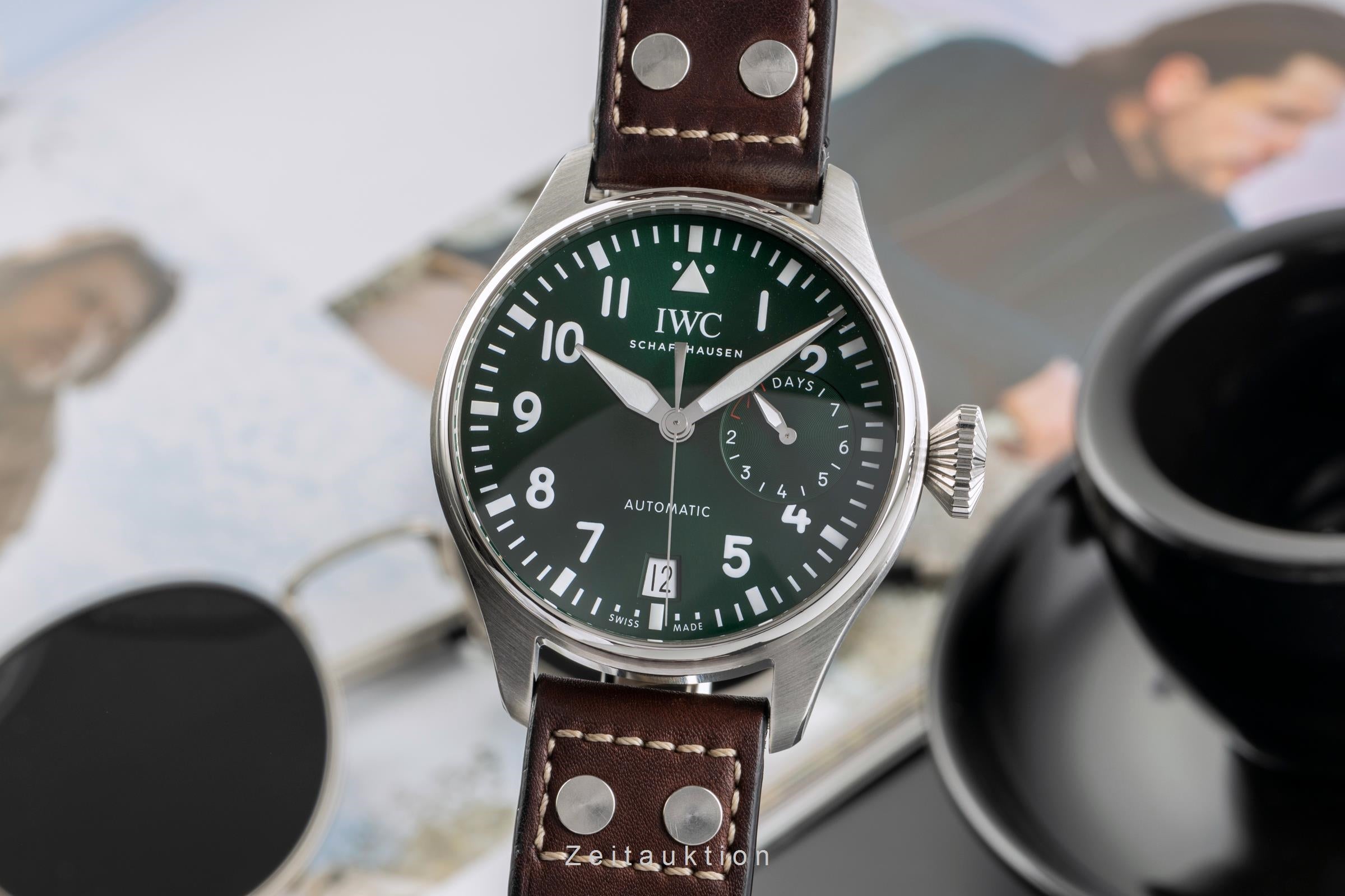 IWC Big Pilot acier automatique montre pour hommes IW501015 LP: 13900EUR  [2504867]