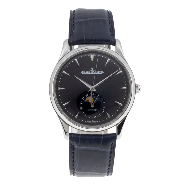 Jaeger LeCoultre Master Ultra Thin acciaio automatismo orologio da uomo Q1368470 , 176.8.64.S LP: 12500EUR  [2504869]