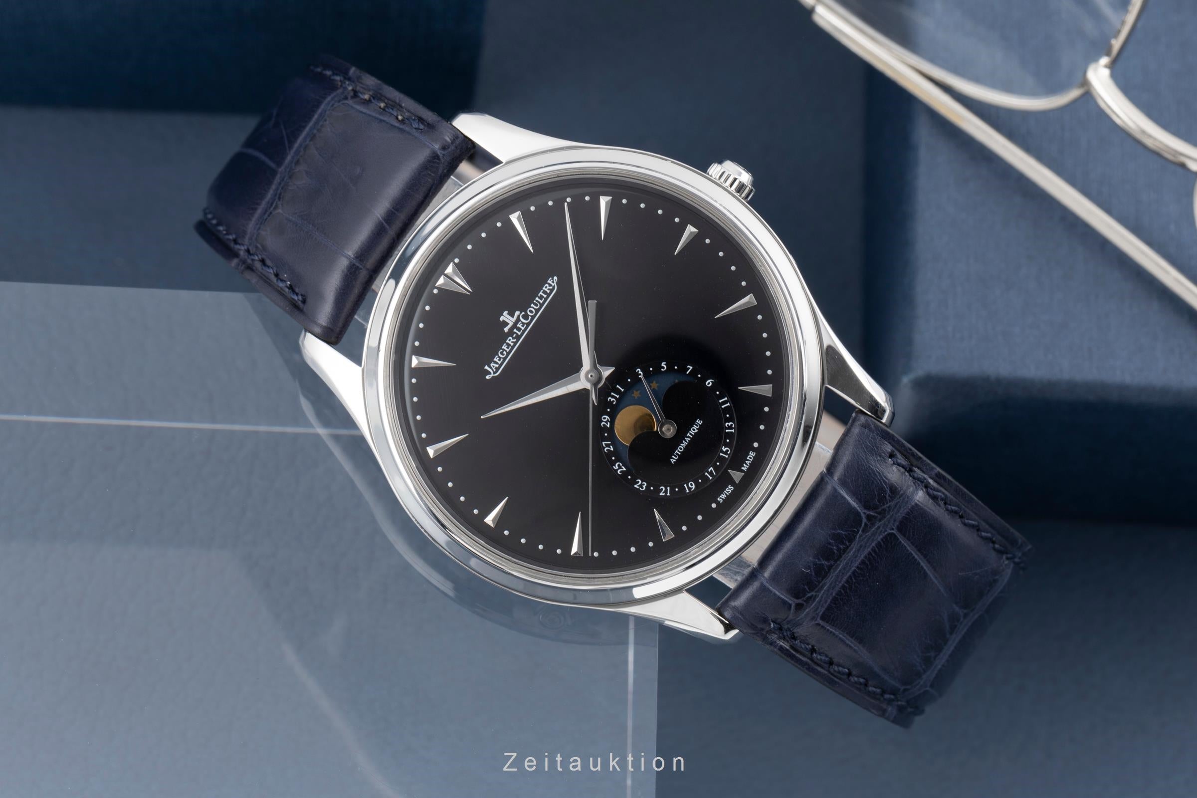 Jaeger LeCoultre Master Ultra Thin acciaio automatismo orologio da uomo Q1368470 , 176.8.64.S LP: 12500EUR  [2504869]