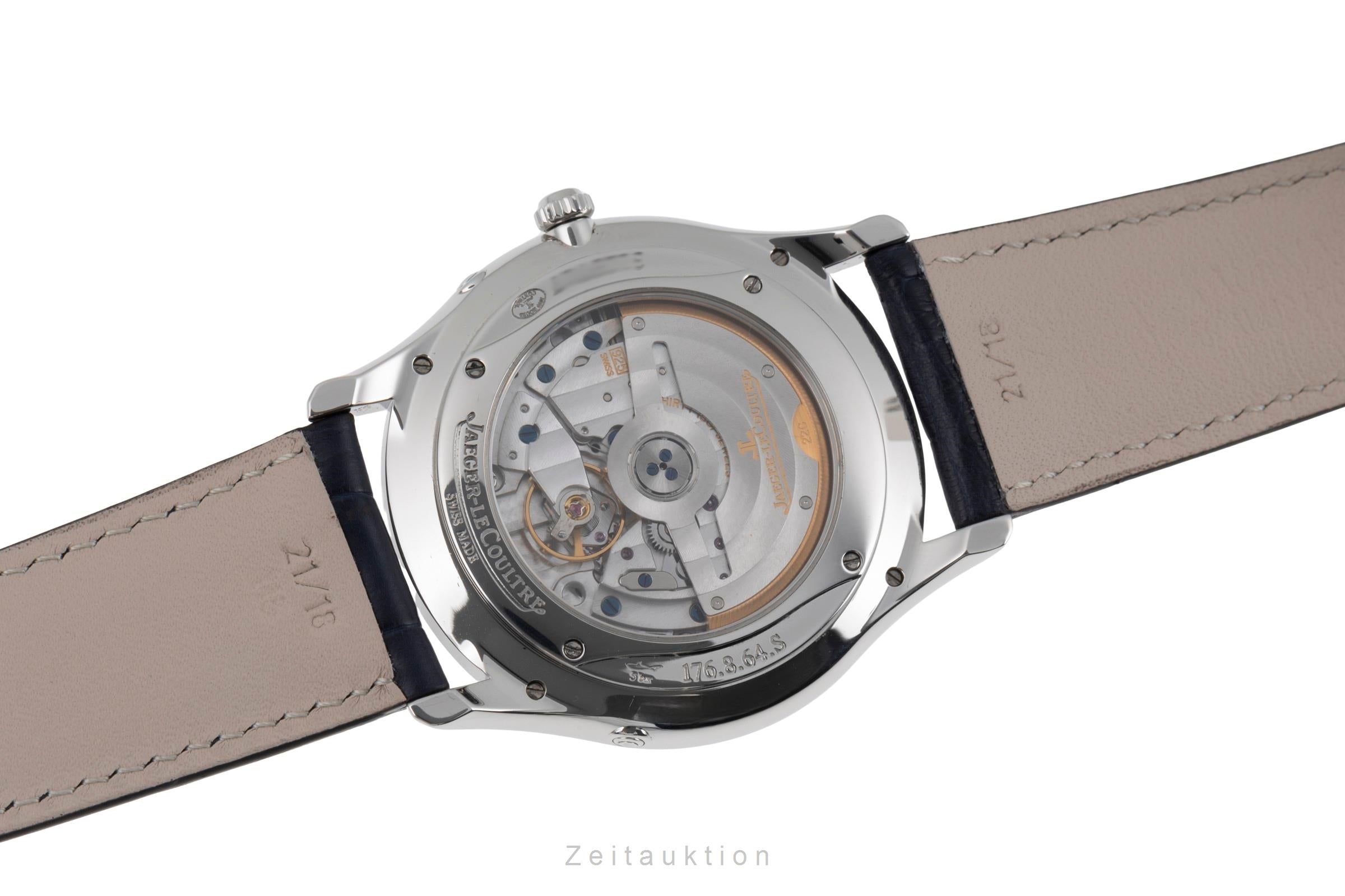 Jaeger LeCoultre Master Ultra Thin acciaio automatismo orologio da uomo Q1368470 , 176.8.64.S LP: 12500EUR  [2504869]