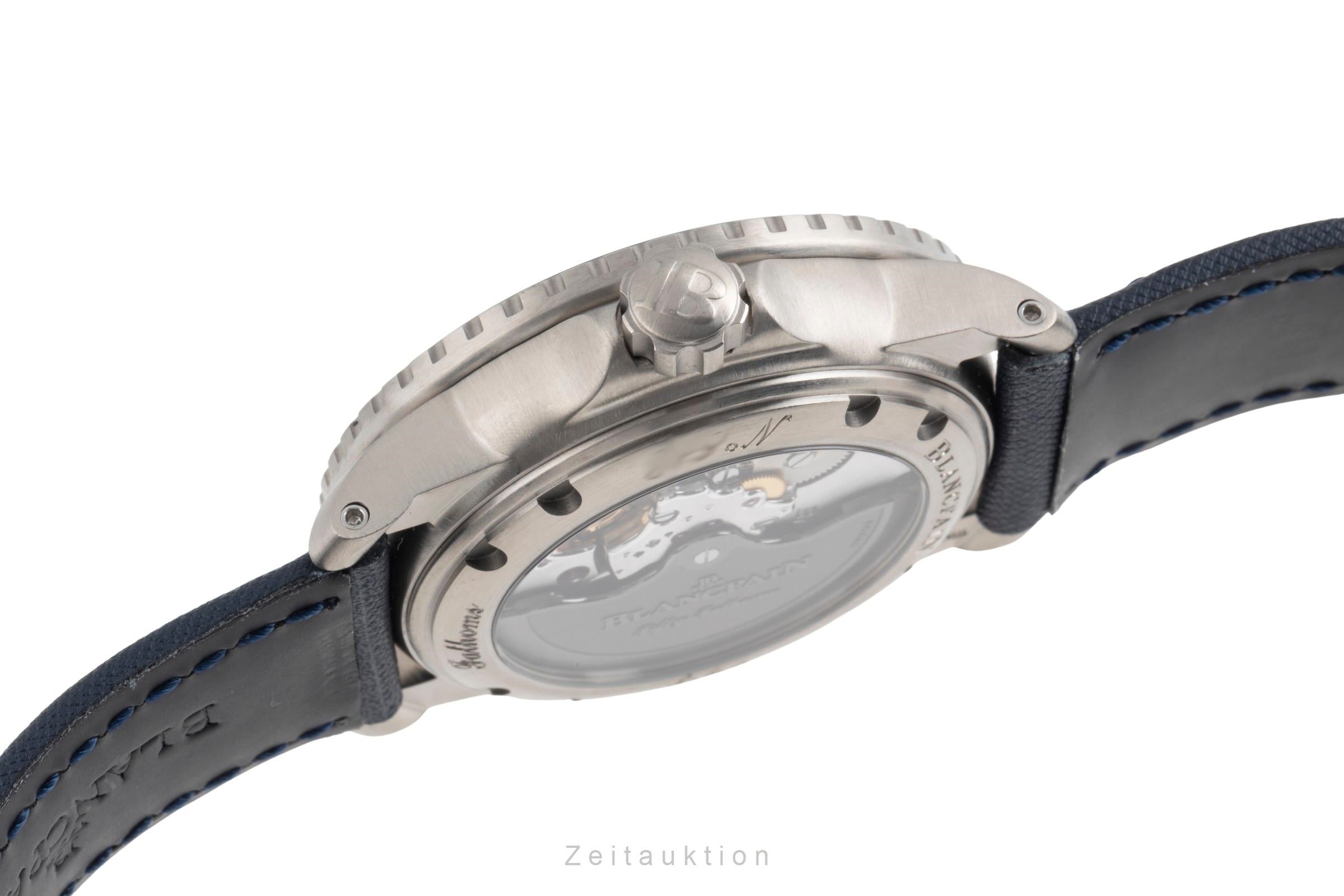 Blancpain Fifty Fathoms titane  automatique montre pour hommes 5015 12B40 O52A LP: 17500EUR  [2504871]