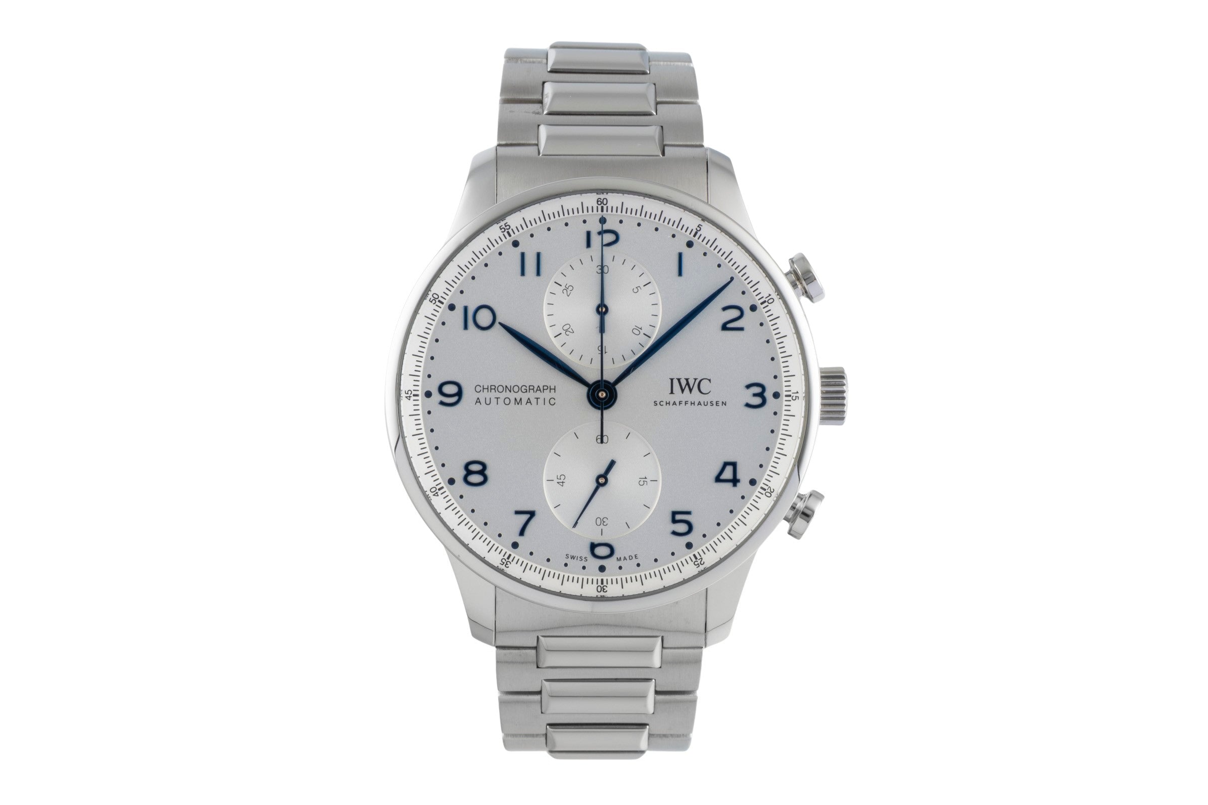 IWC Portugieser acier automatique montre pour hommes IW371617 LP: 10100EUR  [2504874]