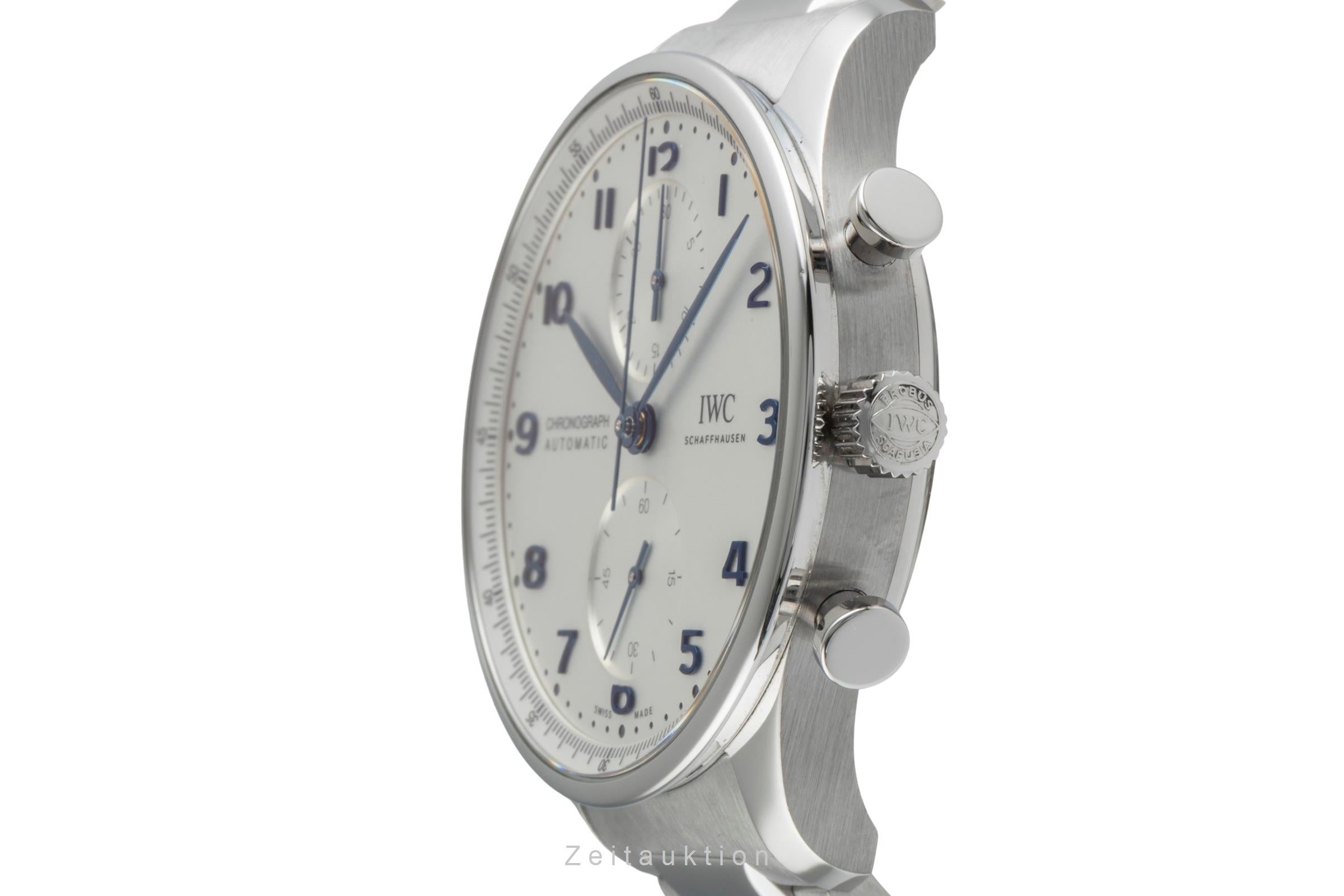 IWC Portugieser acero automático reloj para caballeros IW371617 LP: 10100EUR  [2504874]