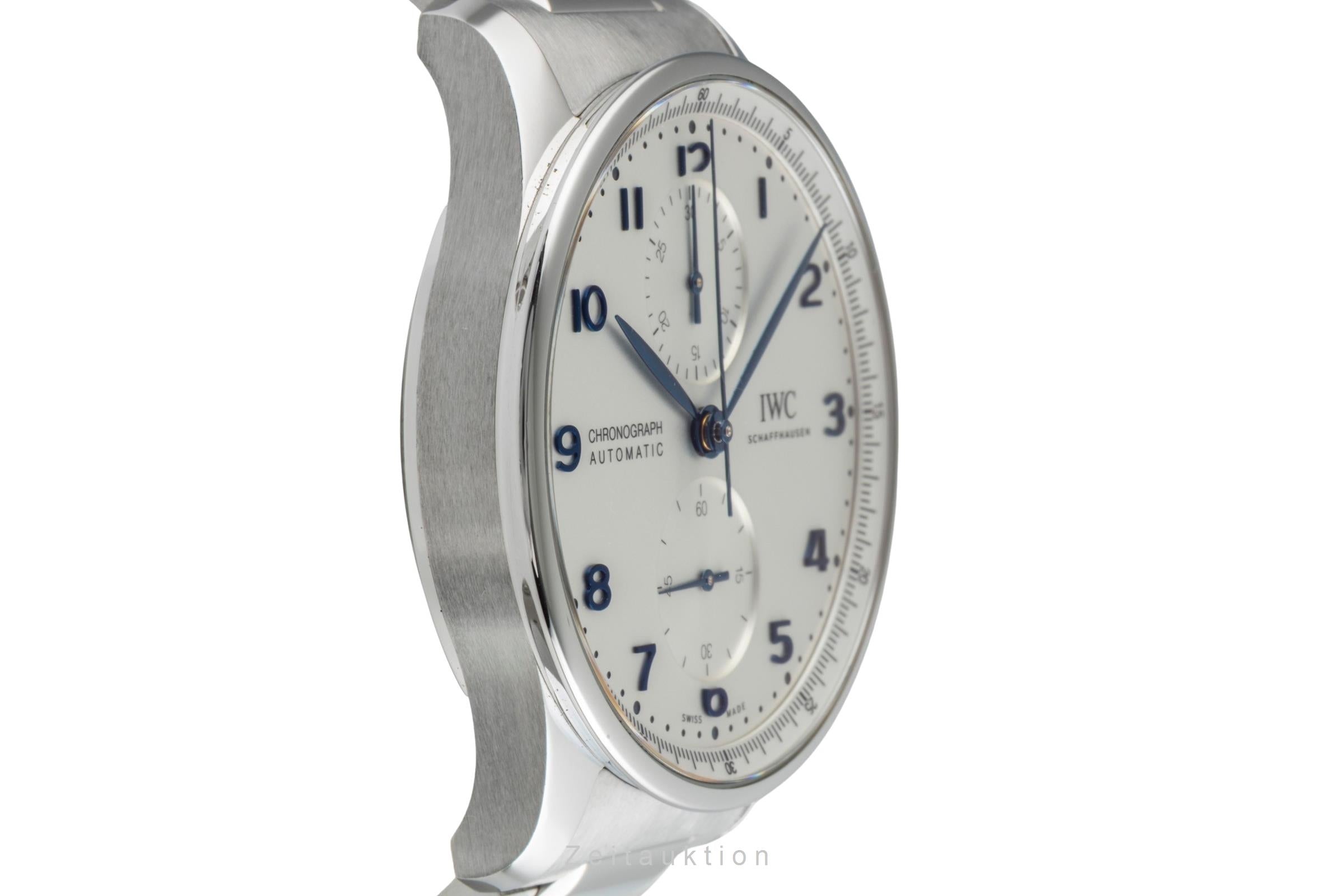IWC Portugieser acero automático reloj para caballeros IW371617 LP: 10100EUR  [2504874]