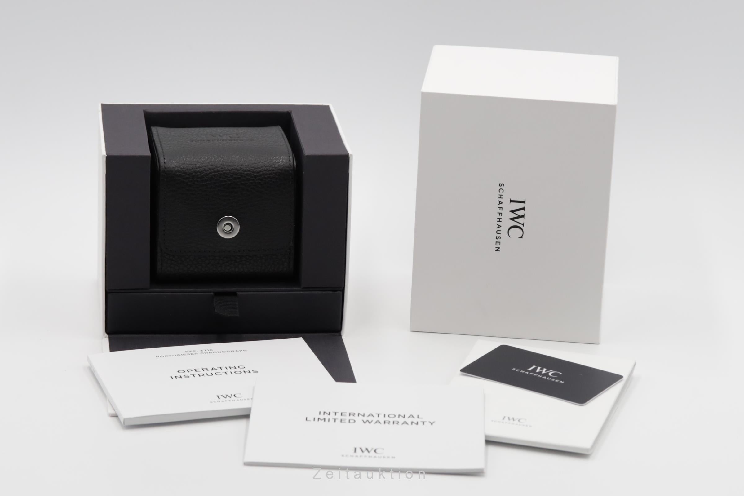 IWC Portugieser acero automático reloj para caballeros IW371617 LP: 10100EUR  [2504874]