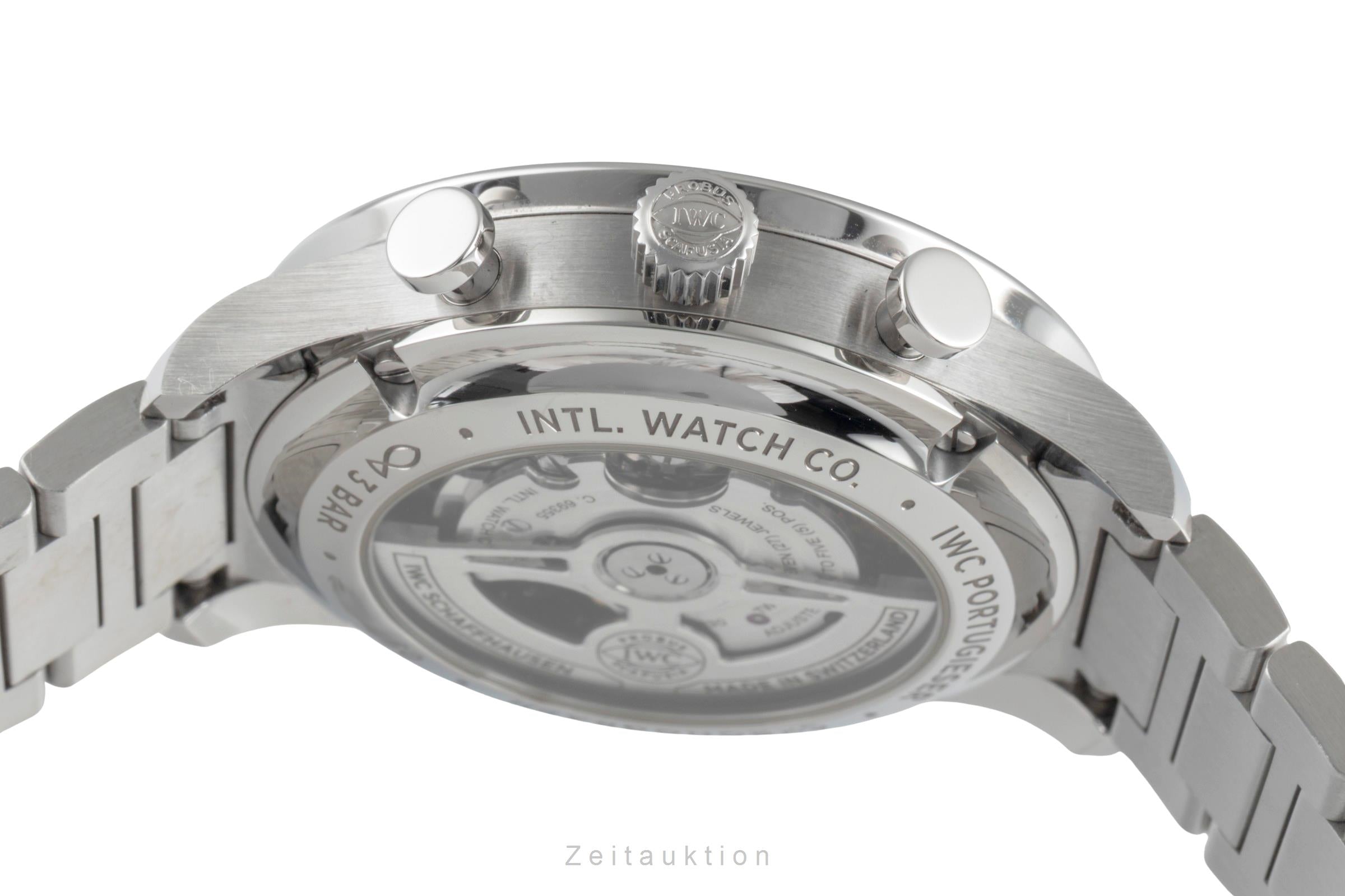 IWC Portugieser acero automático reloj para caballeros IW371617 LP: 10100EUR  [2504874]