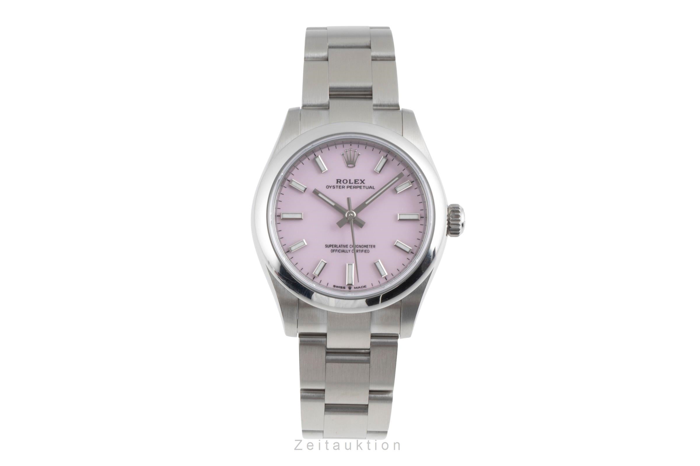 Rolex Oyster Perpetual 31 ''Candy Pink'' Automatik Damenuhr Ref. 277200 B&P [2504877]