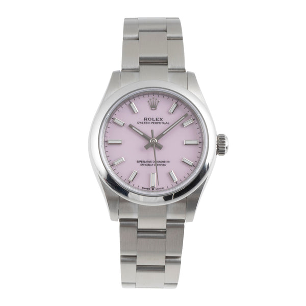 Rolex Oyster Perpetual 31 ''Candy Pink'' Automatik Damenuhr Ref. 277200 B&P [2504877]
