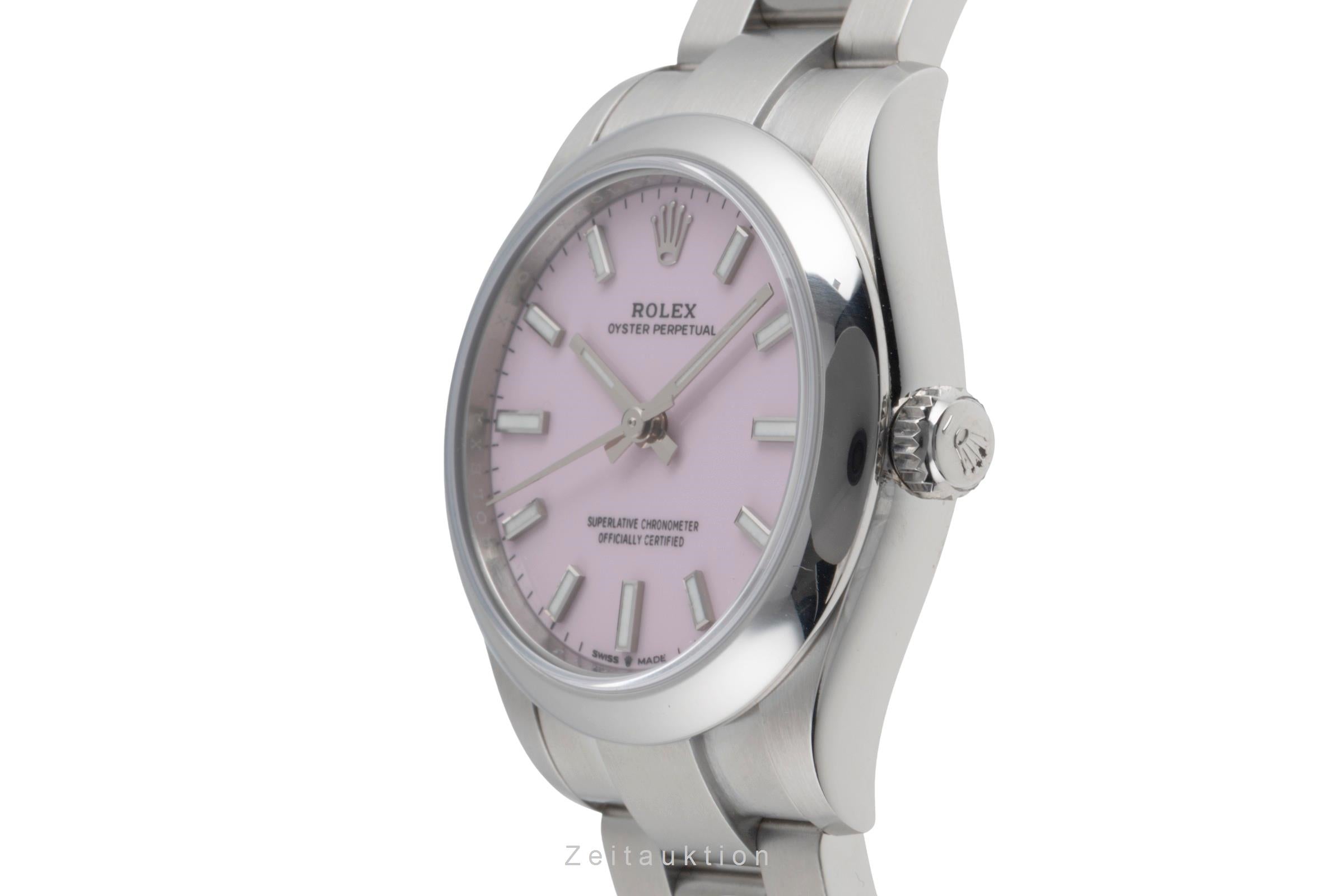 Rolex Oyster Perpetual 31 ''Candy Pink'' Automatik Damenuhr Ref. 277200 B&P [2504877]