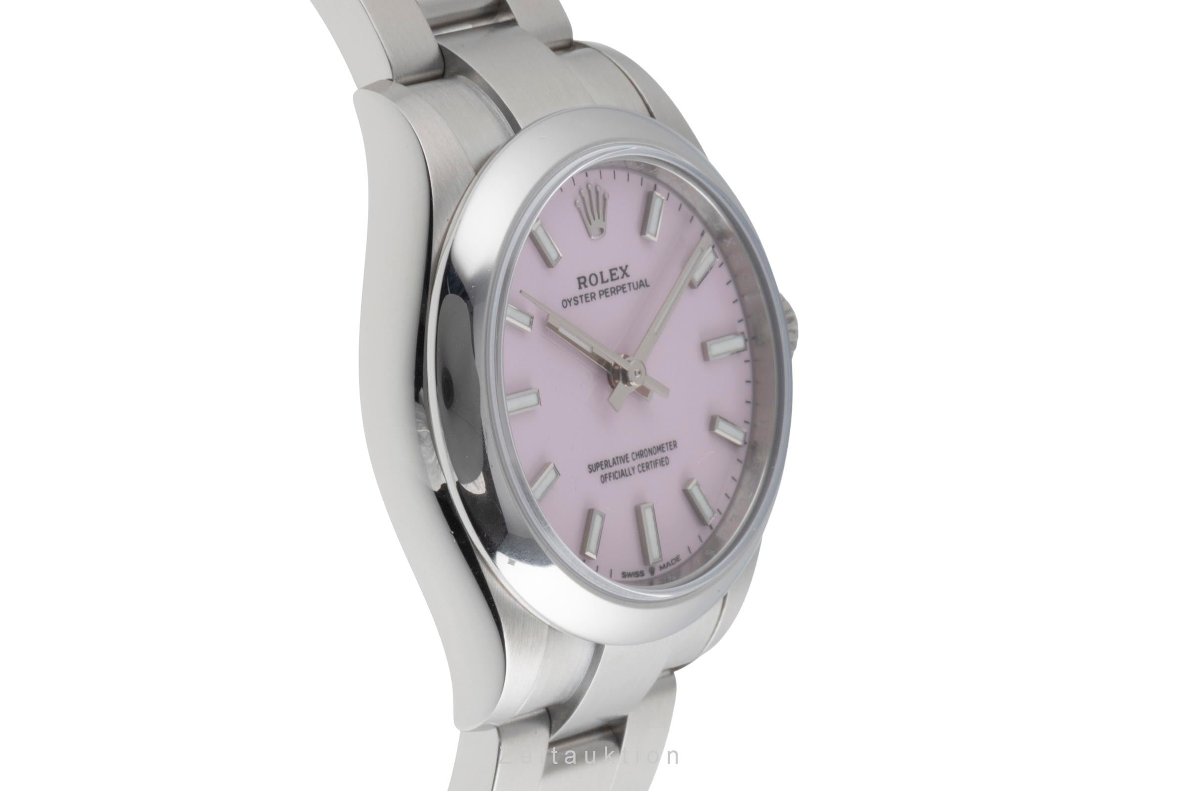Rolex Oyster Perpetual 31 ''Candy Pink'' Automatik Damenuhr Ref. 277200 B&P [2504877]