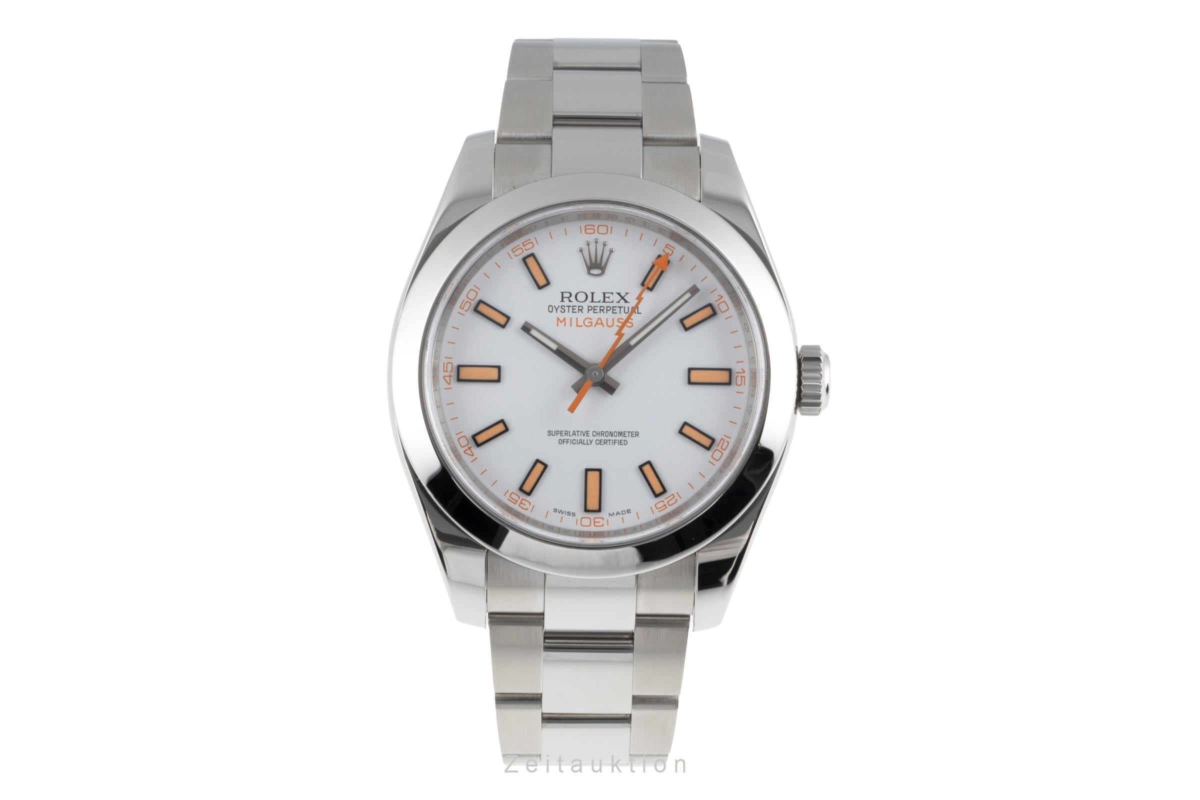 Rolex Milgauss steel automatic men's watch 116400  [2504879]