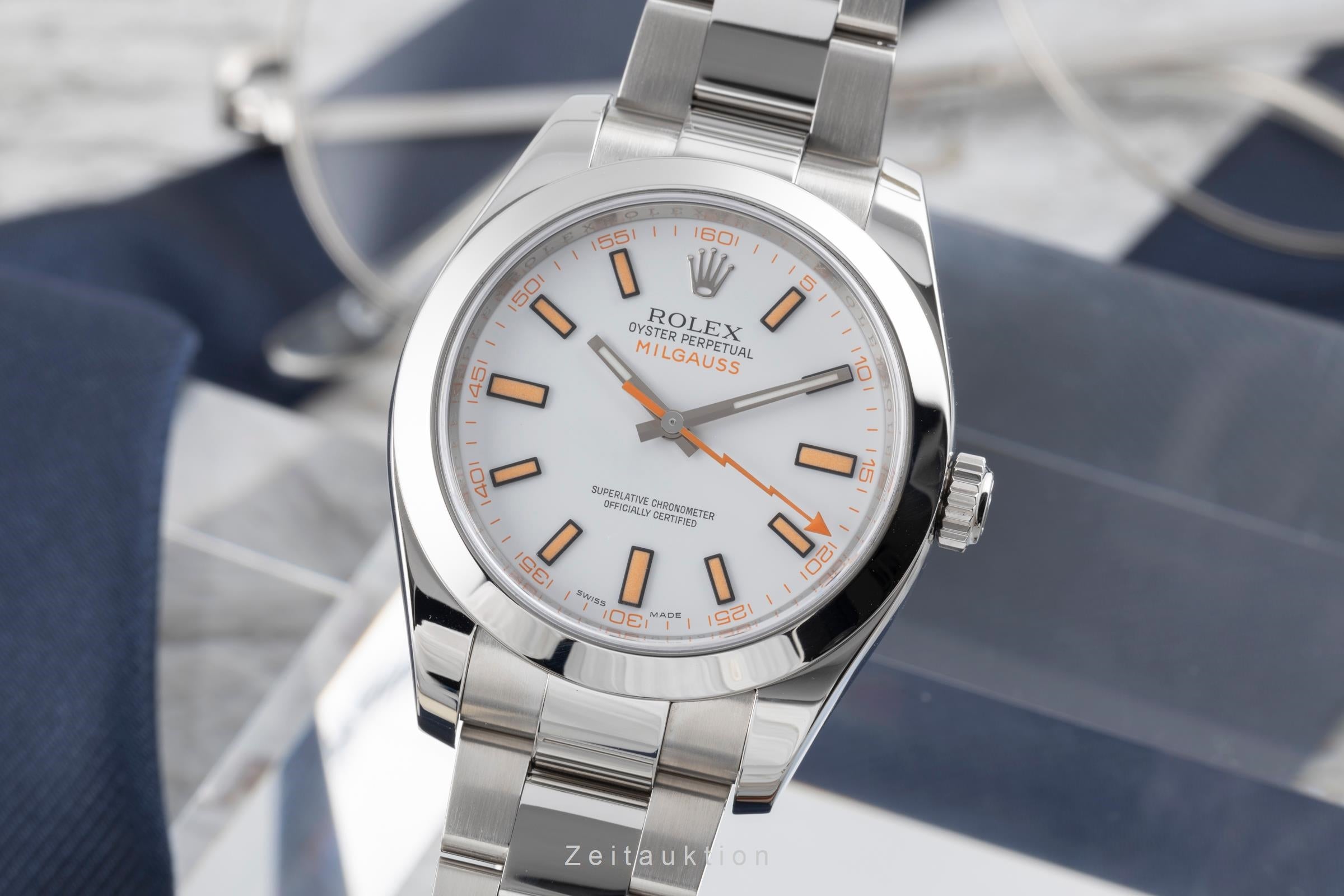 Rolex Milgauss steel automatic men's watch 116400  [2504879]