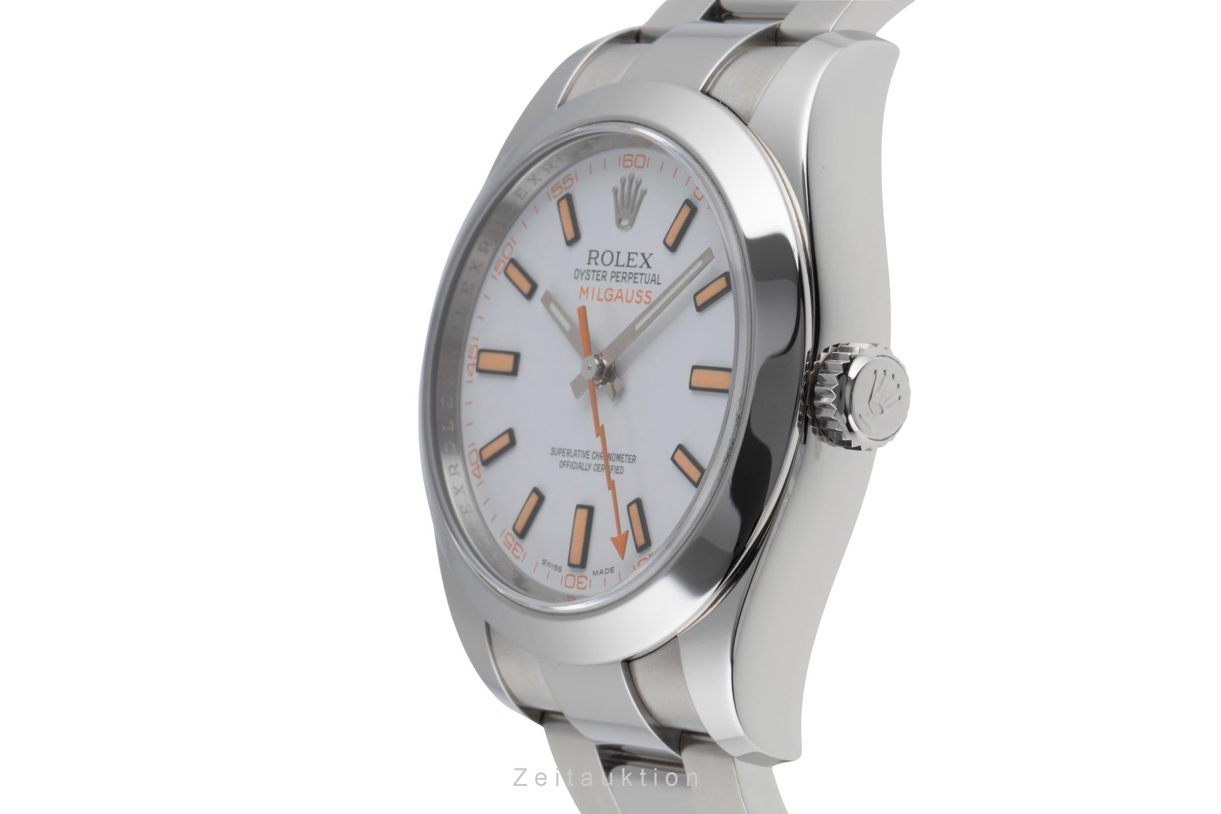 Rolex Milgauss steel automatic men's watch 116400  [2504879]