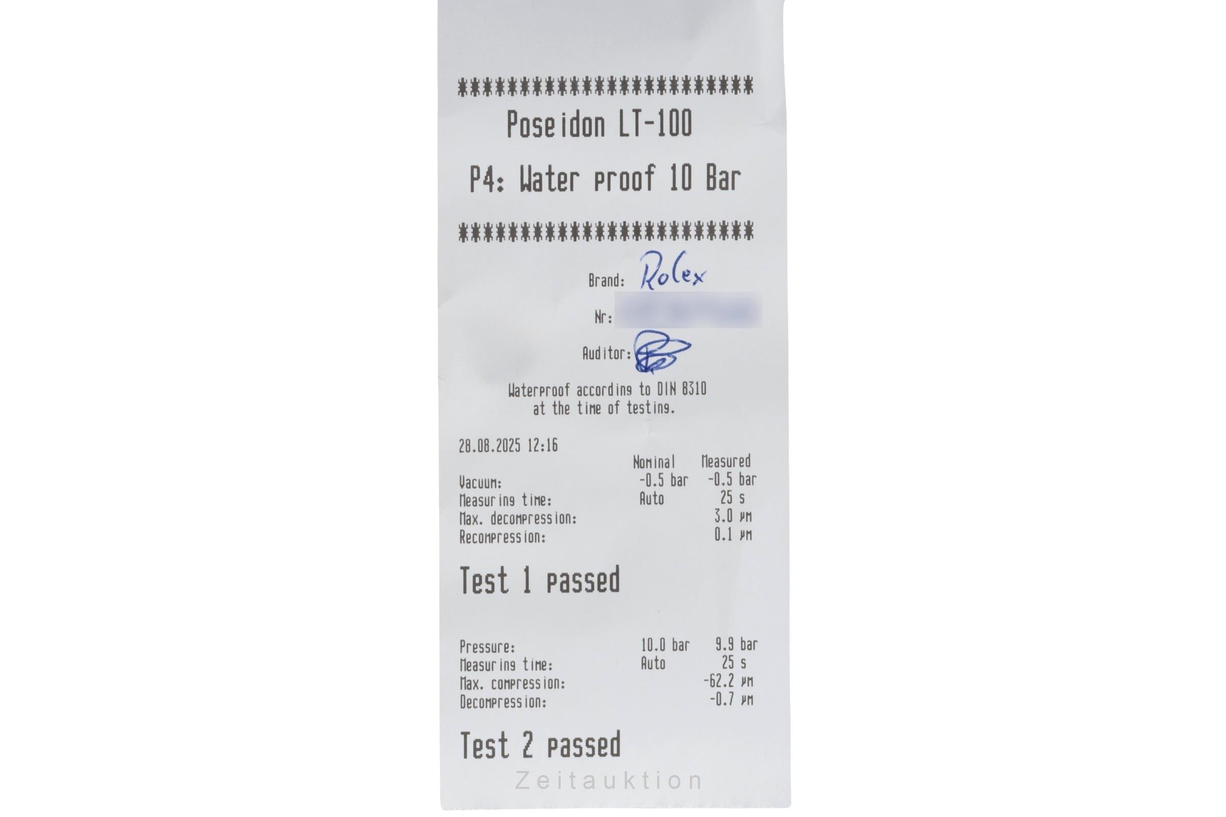 Rolex Milgauss steel automatic men's watch 116400  [2504879]