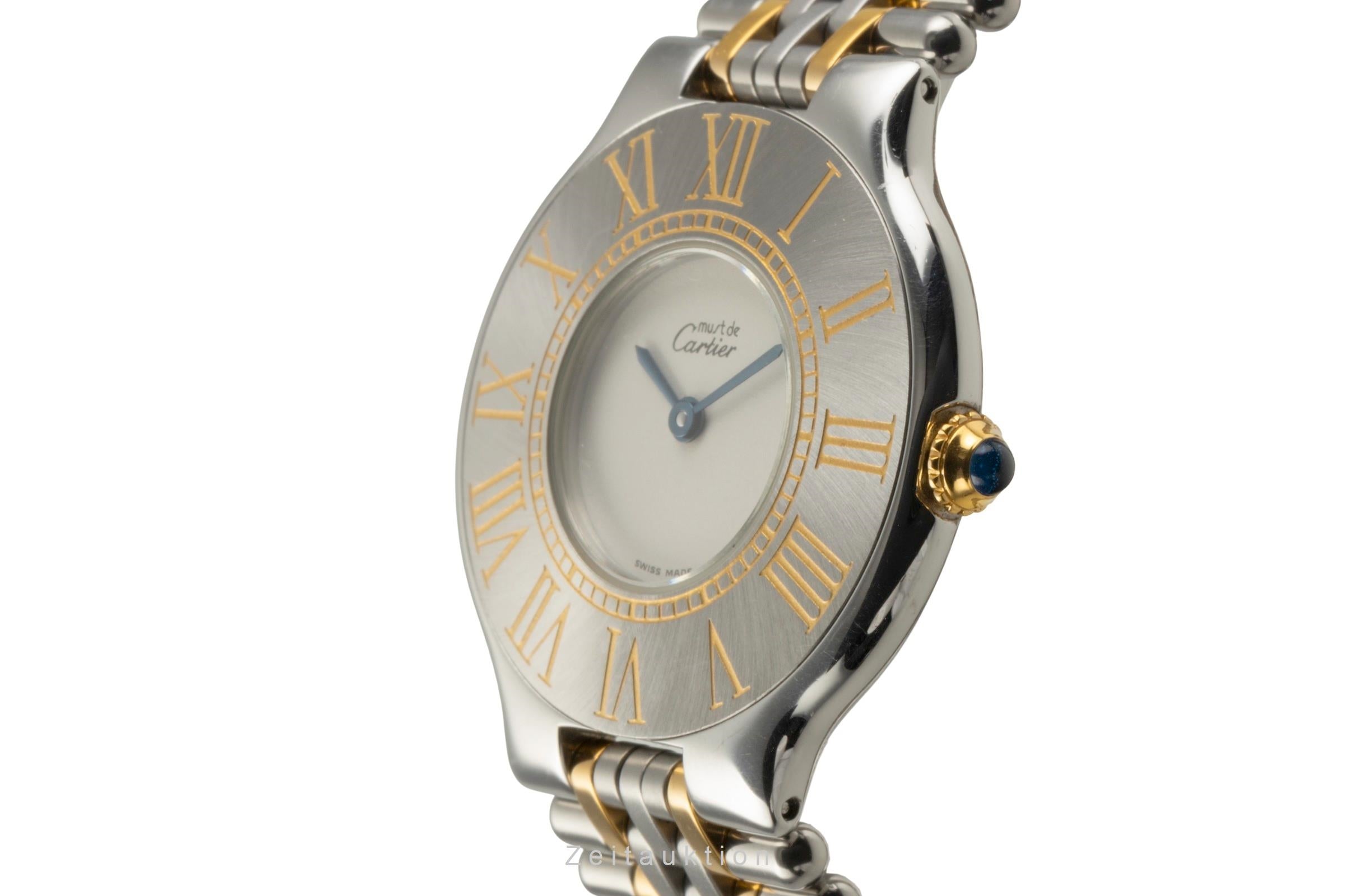 Cartier Must De Cartier 21 gilt / steel quartz Kal. 90.06 Ref