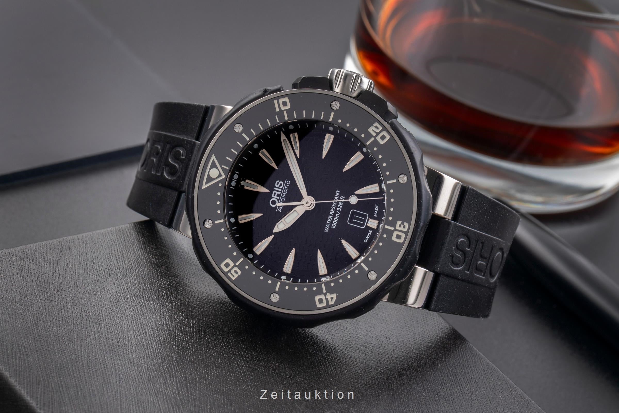 Oris Pro Divers titane  automatique montre pour hommes 01 733 7646 7154-07 4 26 04TEB  [2504881]