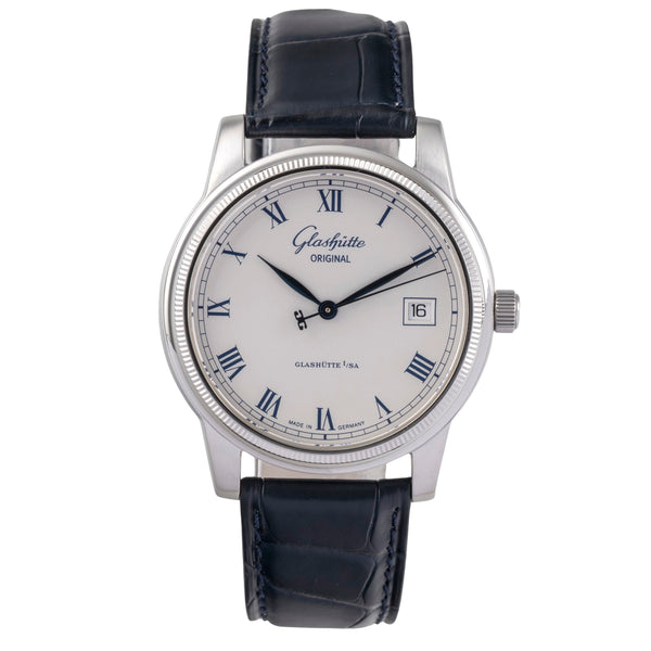 Glashütte Senator steel automatic men's watch 39-11-02-03-04  [2504882]
