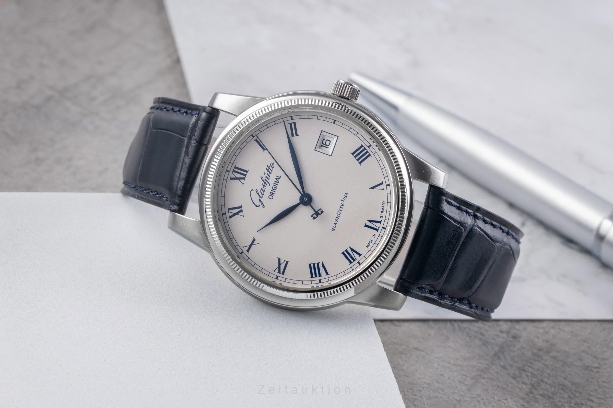 Glashütte Senator steel automatic men's watch 39-11-02-03-04  [2504882]