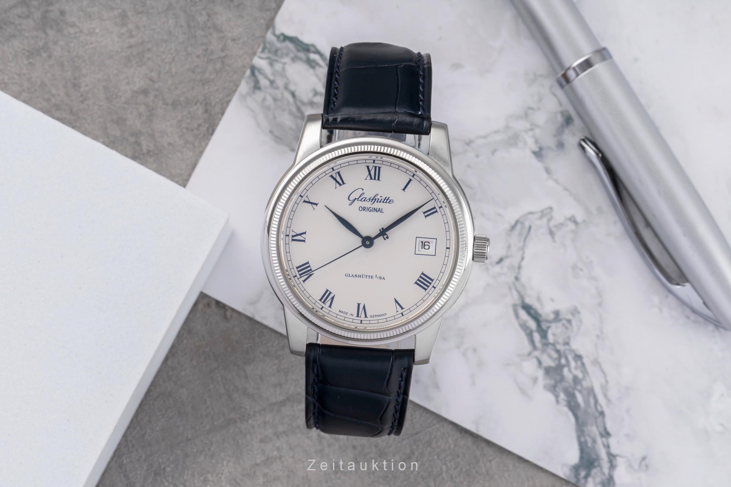 Glashütte Senator steel automatic men's watch 39-11-02-03-04  [2504882]
