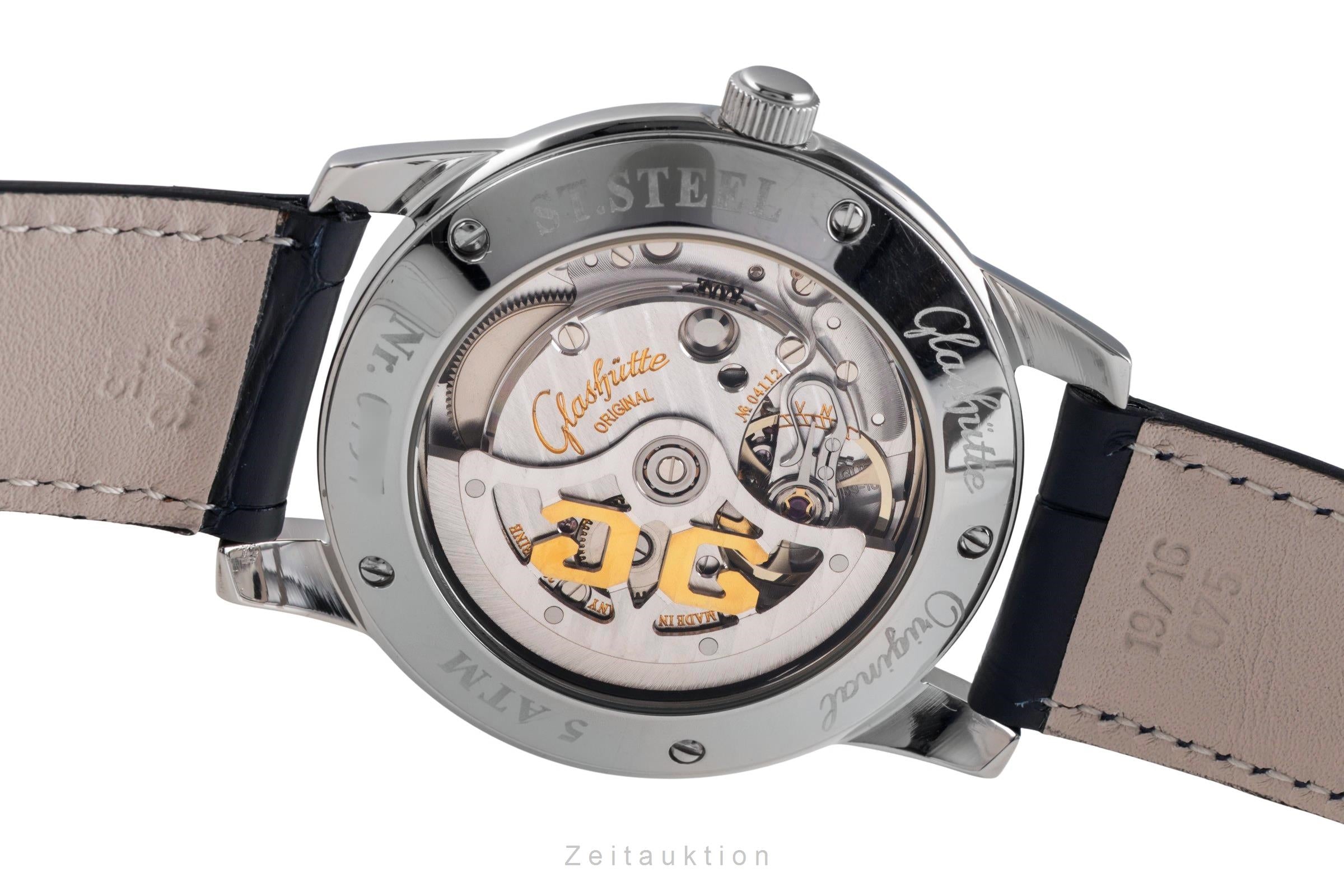 Glashütte Senator steel automatic men's watch 39-11-02-03-04  [2504882]