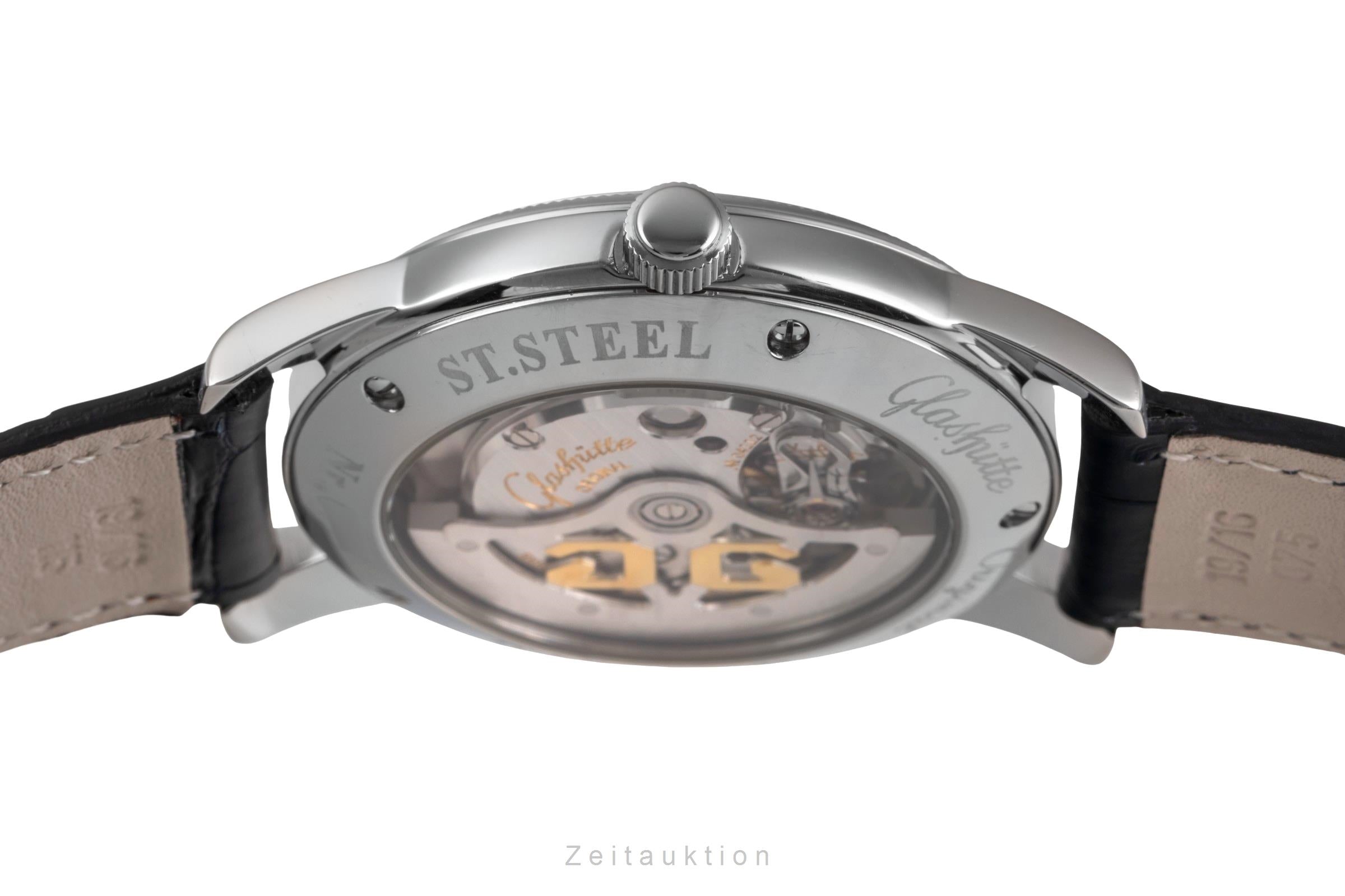Glashütte Senator steel automatic men's watch 39-11-02-03-04  [2504882]